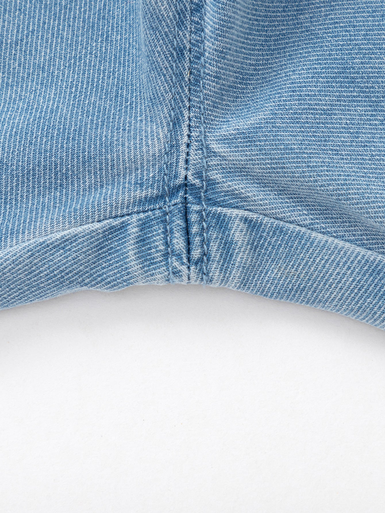 Pantallona Ruffle Cuff Denim 👖