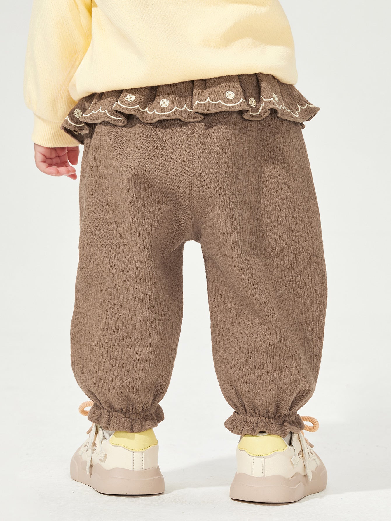 Tuta Ruffle Waist - Kafe 🍫