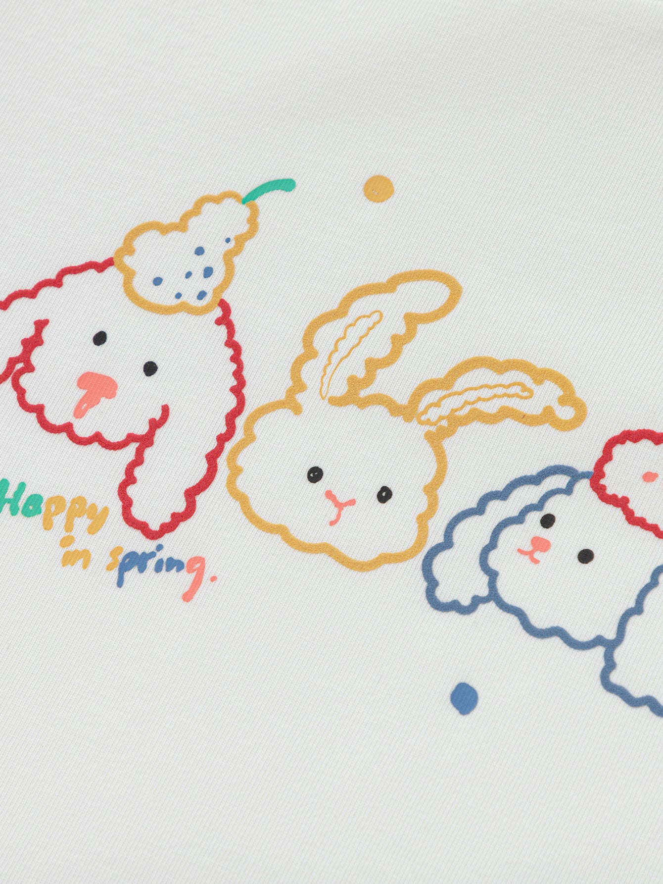 Bluza Bunny Friends – White 🐇