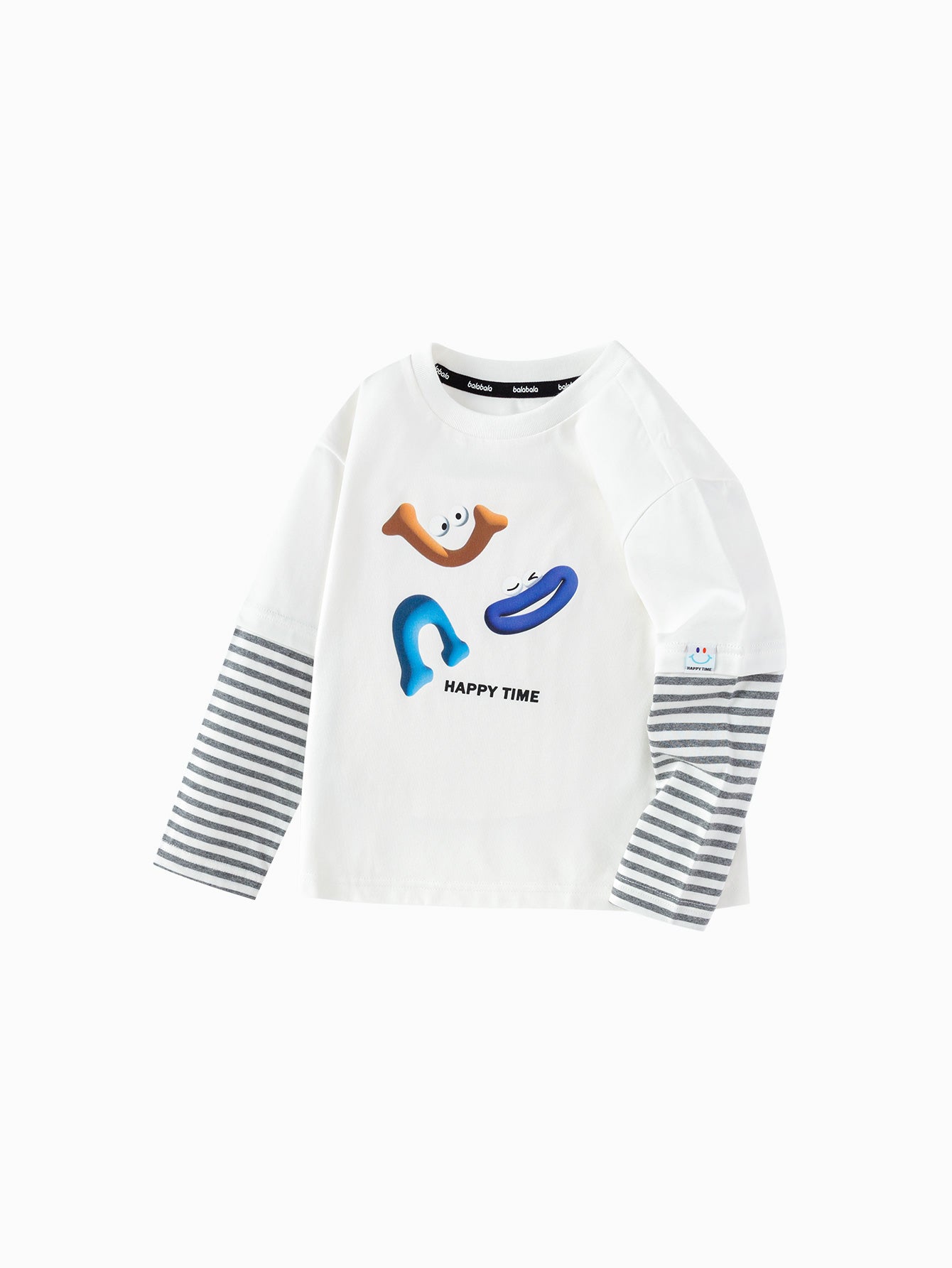 Bluza Happy Time – Stripe Sleeves 😀