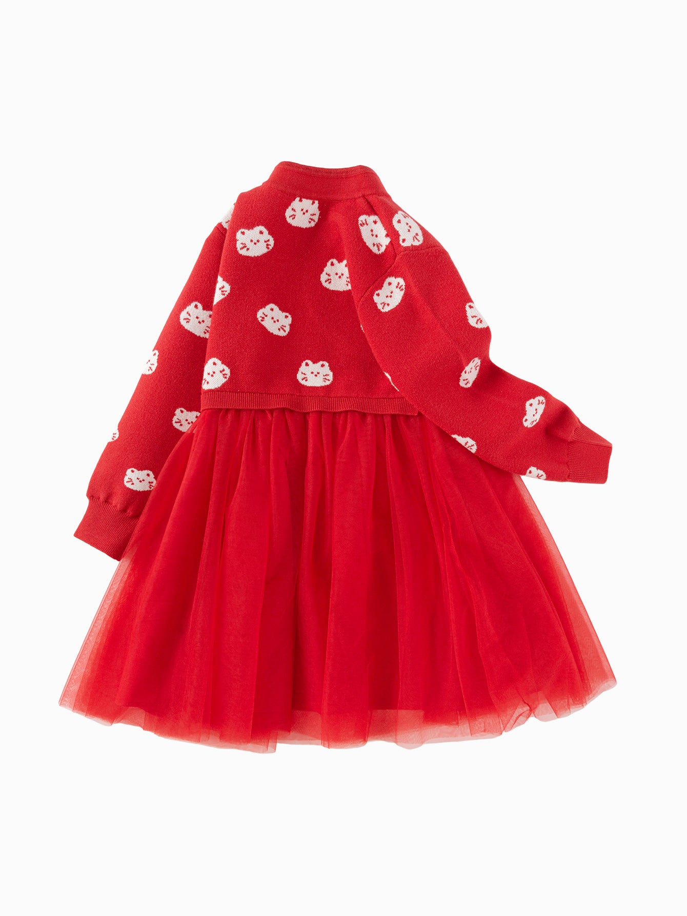 Fustani Sweet Kitty – Cherry Red 🍒