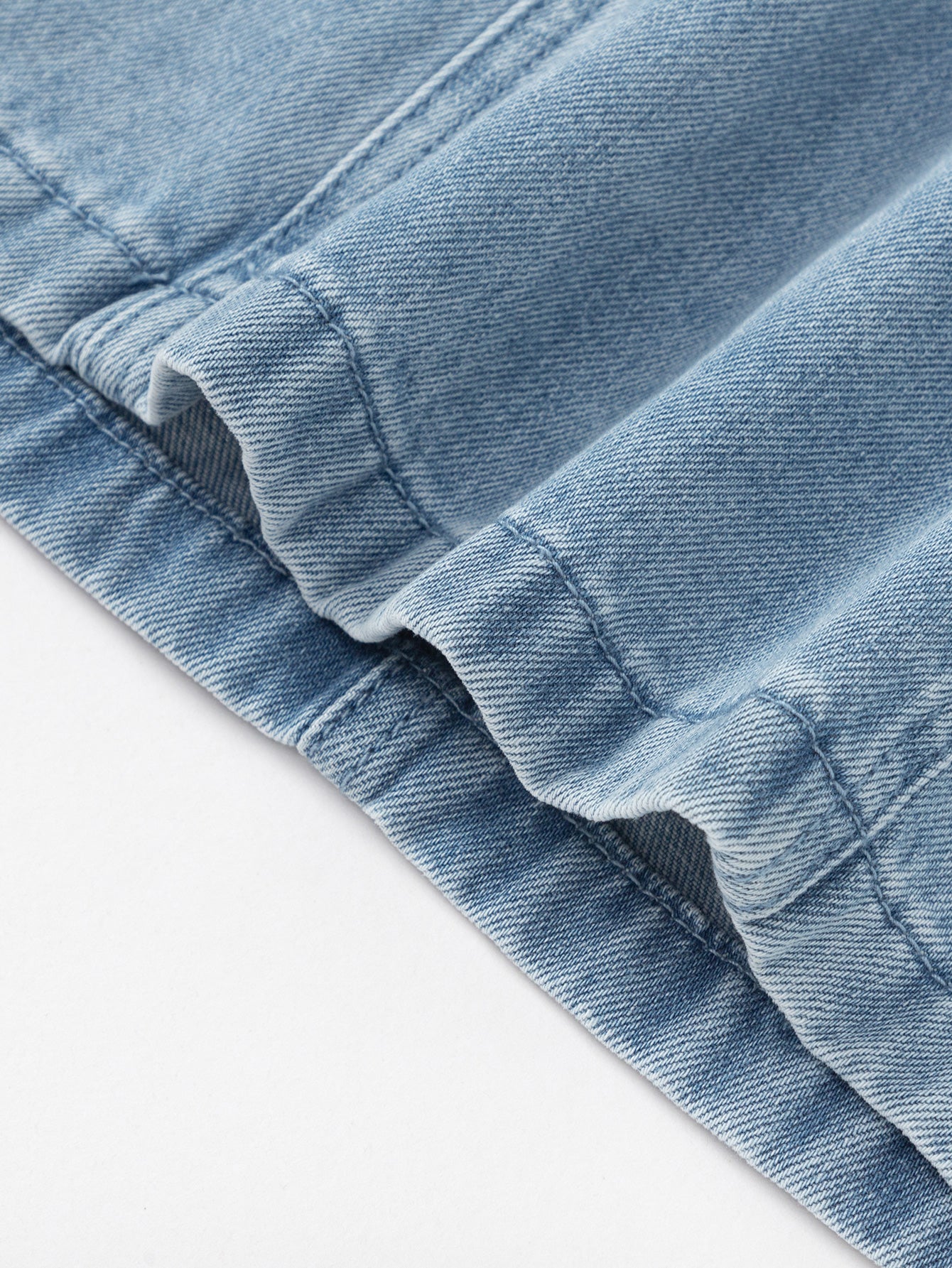 Fustan Ruffle Pocket 💙