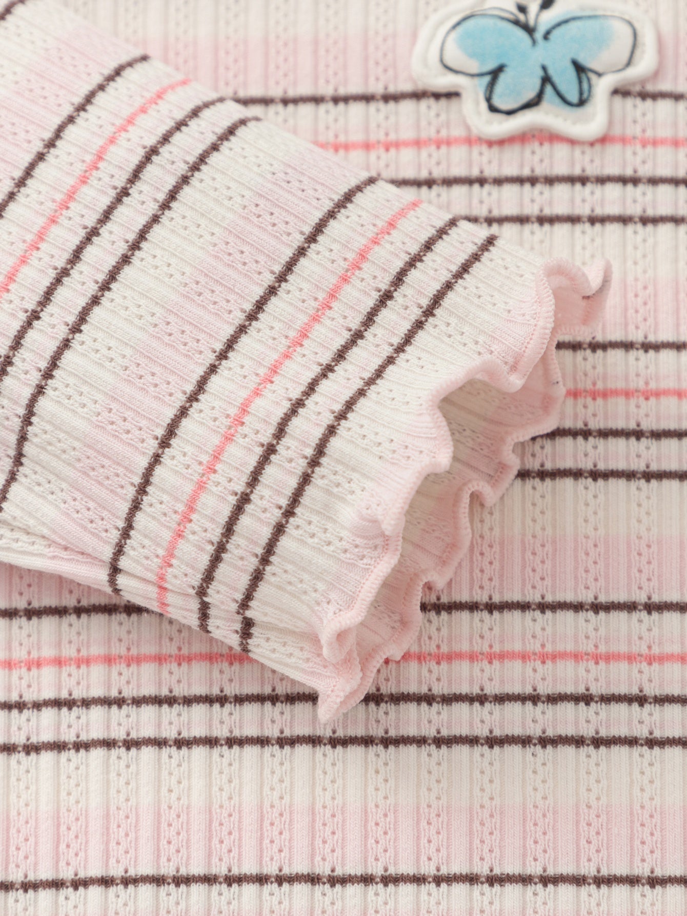 Bluza Stripe Blossom Pink 🌸