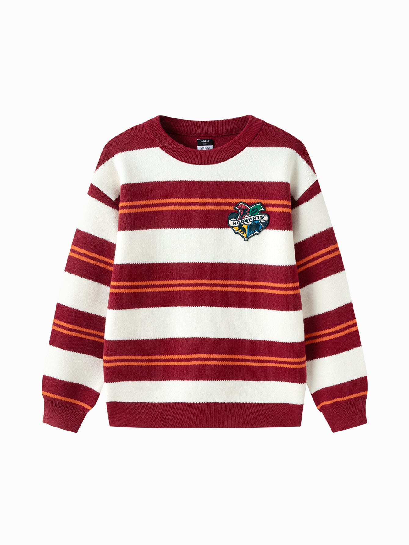 Pulovër Striped Knit – Cherry & Cream 🍒