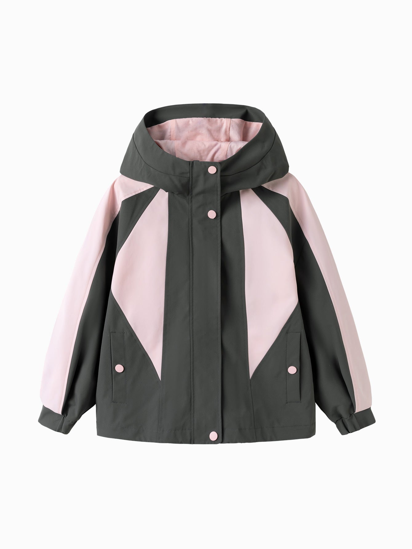 Xhaketë Urban Explorer – Pink & Grey 🌆