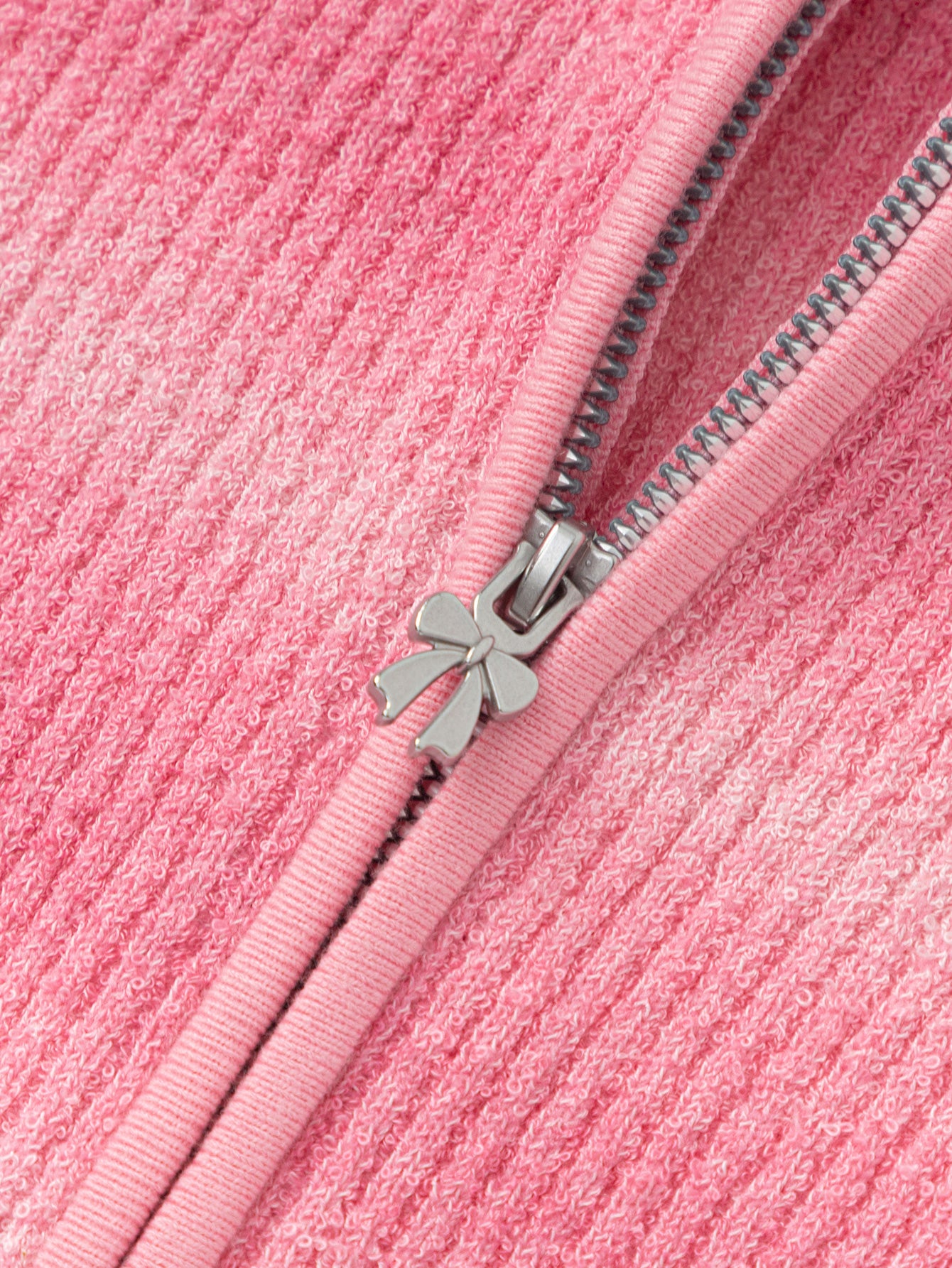 Pulovër Candy Stripe Zip 🍓