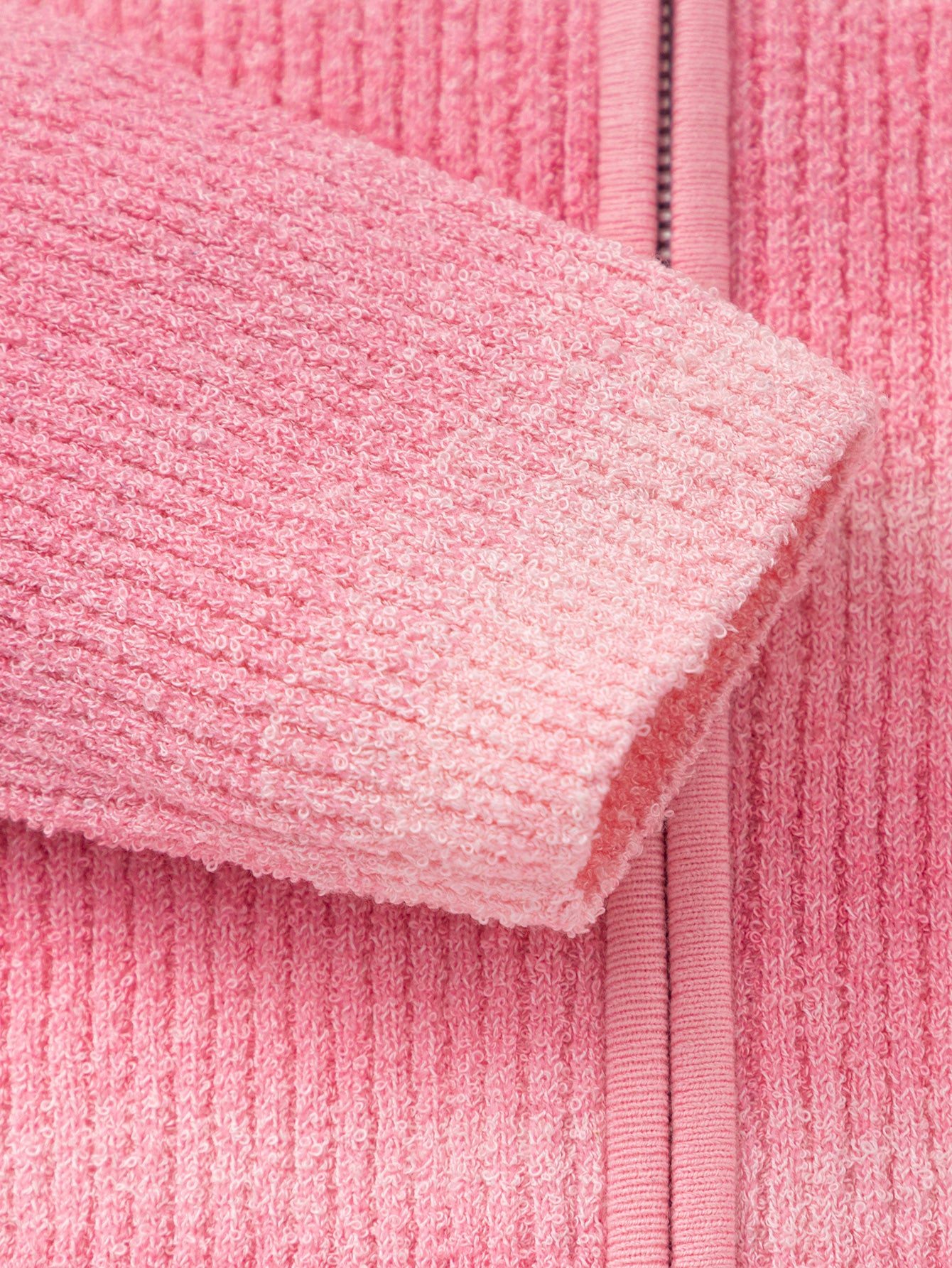 Pulovër Candy Stripe Zip 🍓