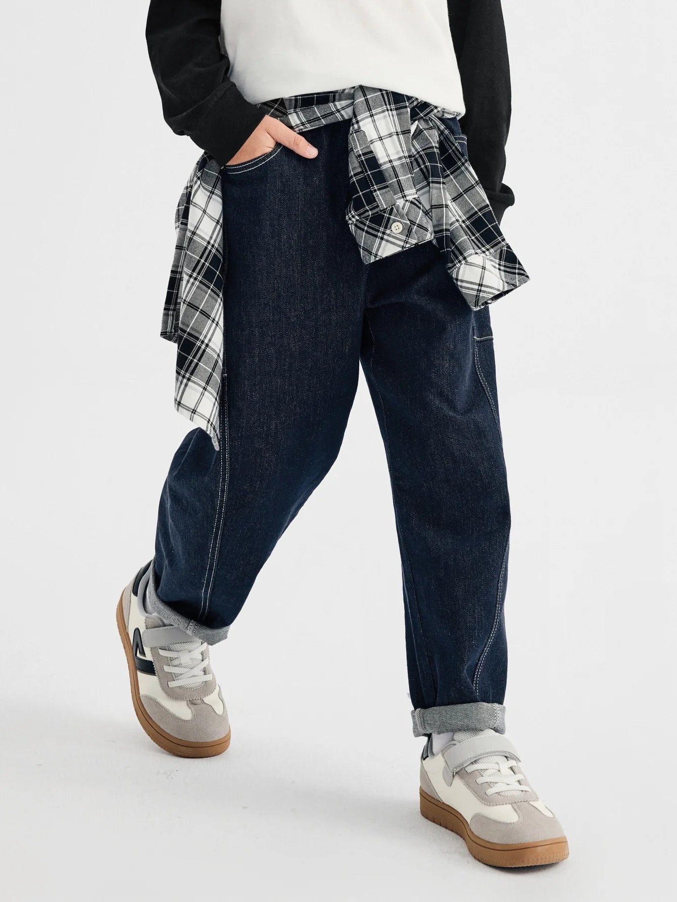 Pantallona Baggy Indigo đź’™