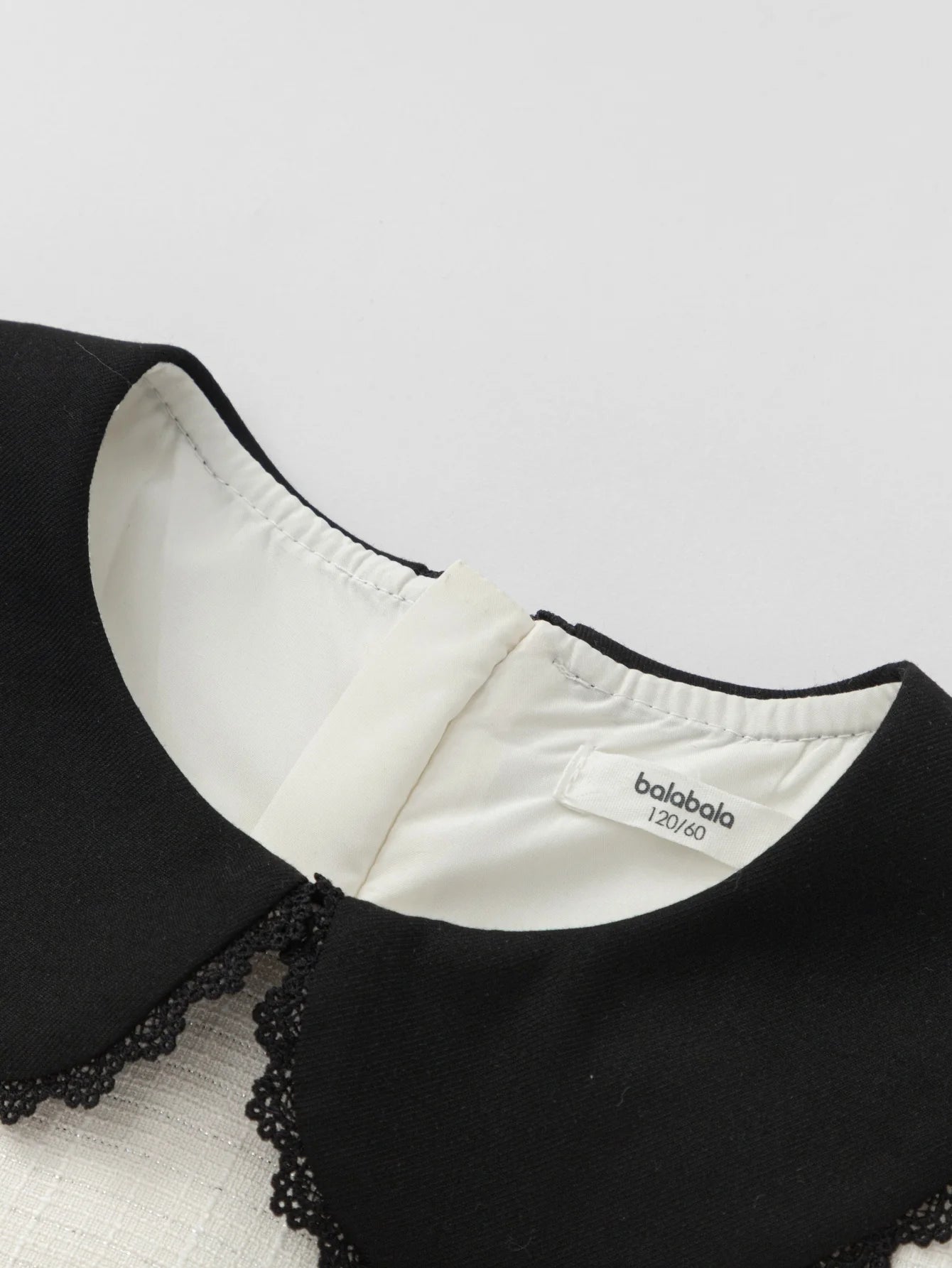 Fustani - Scallop Collar Bow Dress 🖤