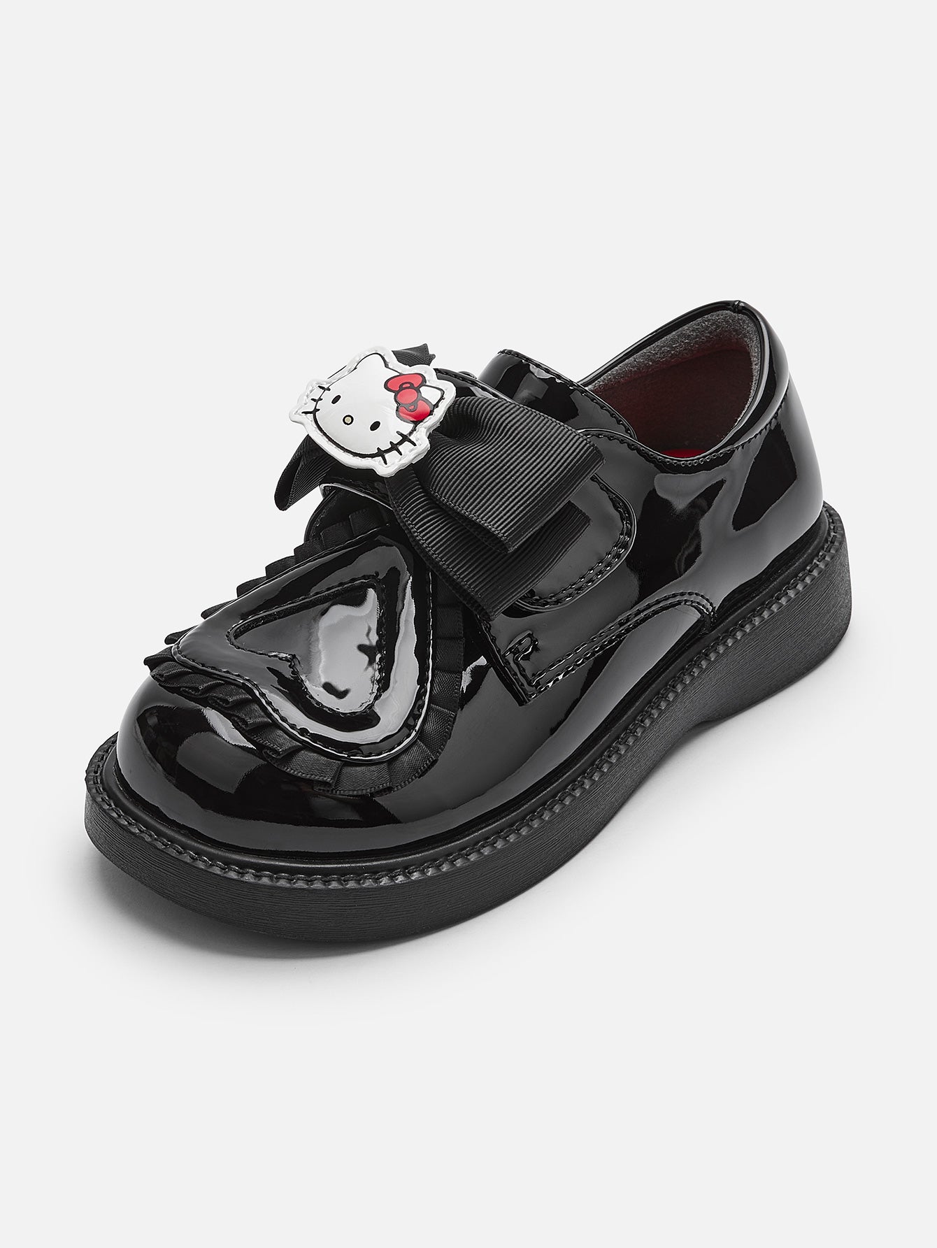 Mokasina Hello Kitty™ Glossy Bow – Black 🖤