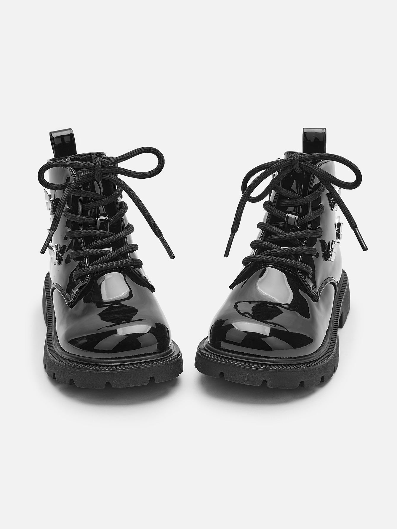 Çizme Glossy Butterfly – Black 🦋