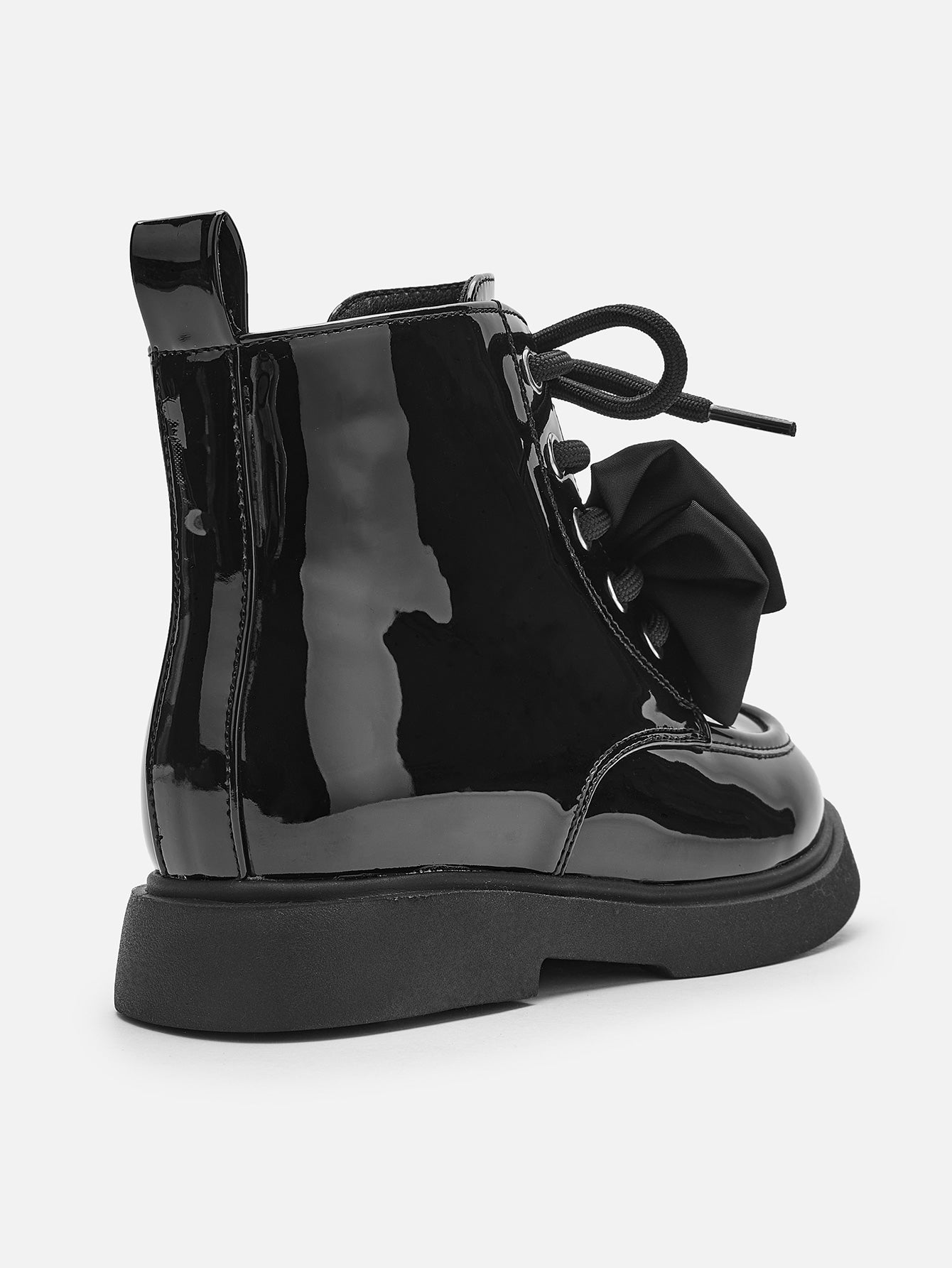 Çizme Shiny Bow – Black 🖤