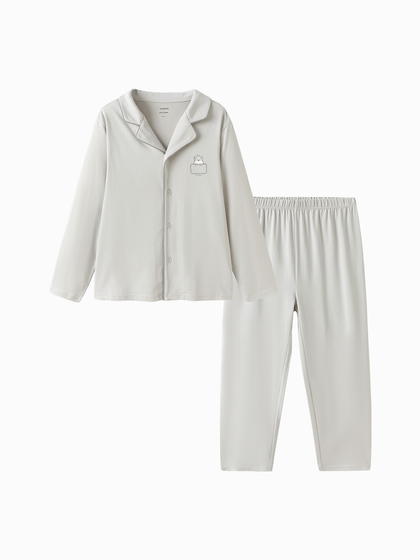 Set Pizhama Cloudy Snuggle 🩶