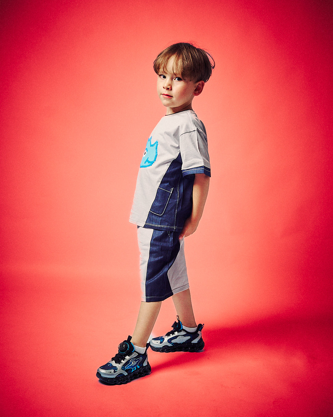 Set Bluzë & Shorce - Dino Drift 🦕