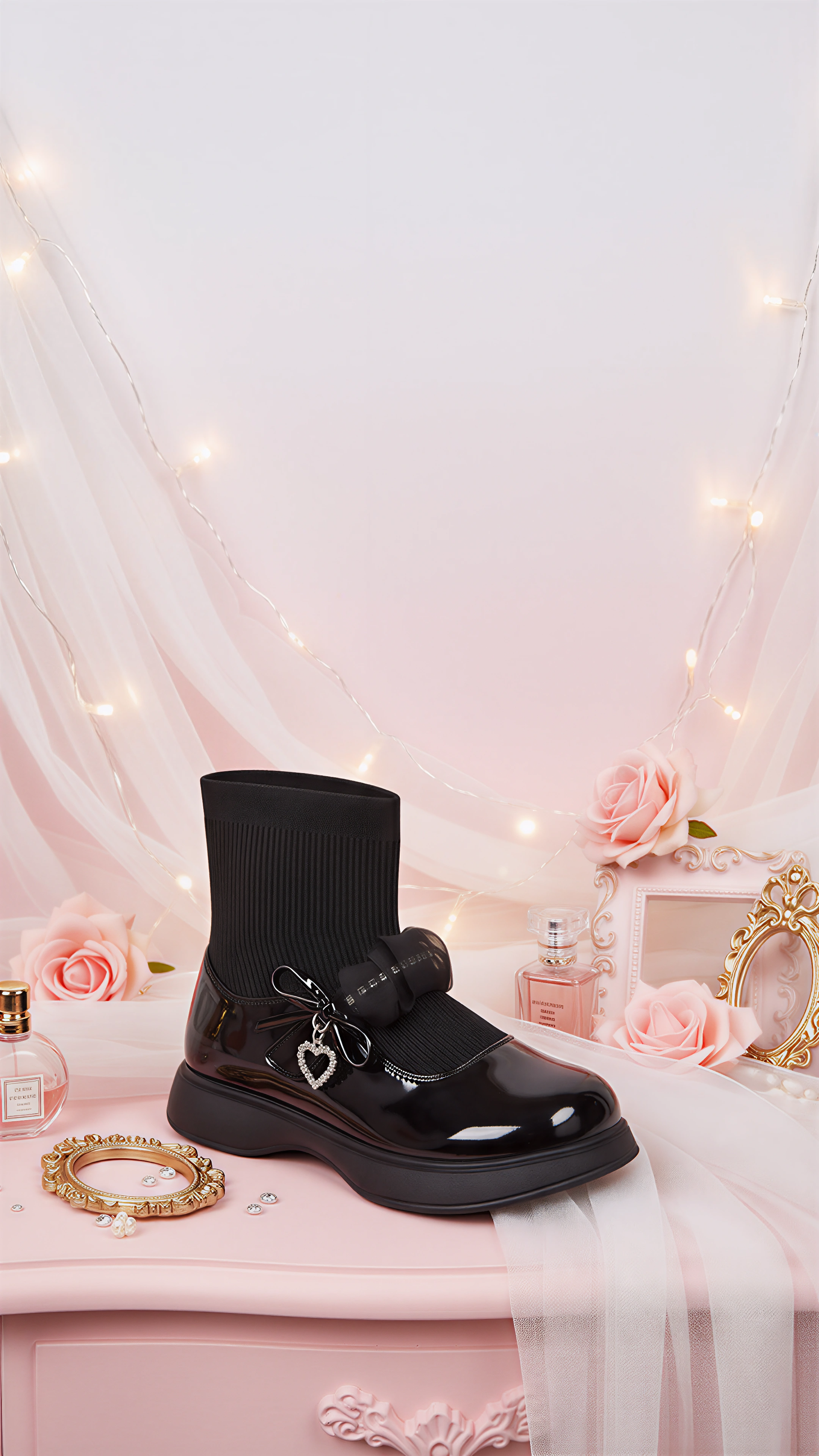 Çizme Midnight Shine Mary Janes 🖤