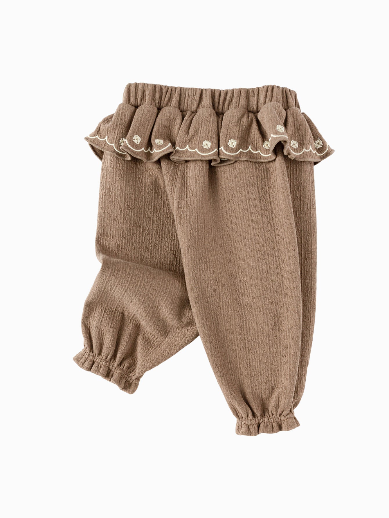 Tuta Ruffle Waist - Kafe 🍫