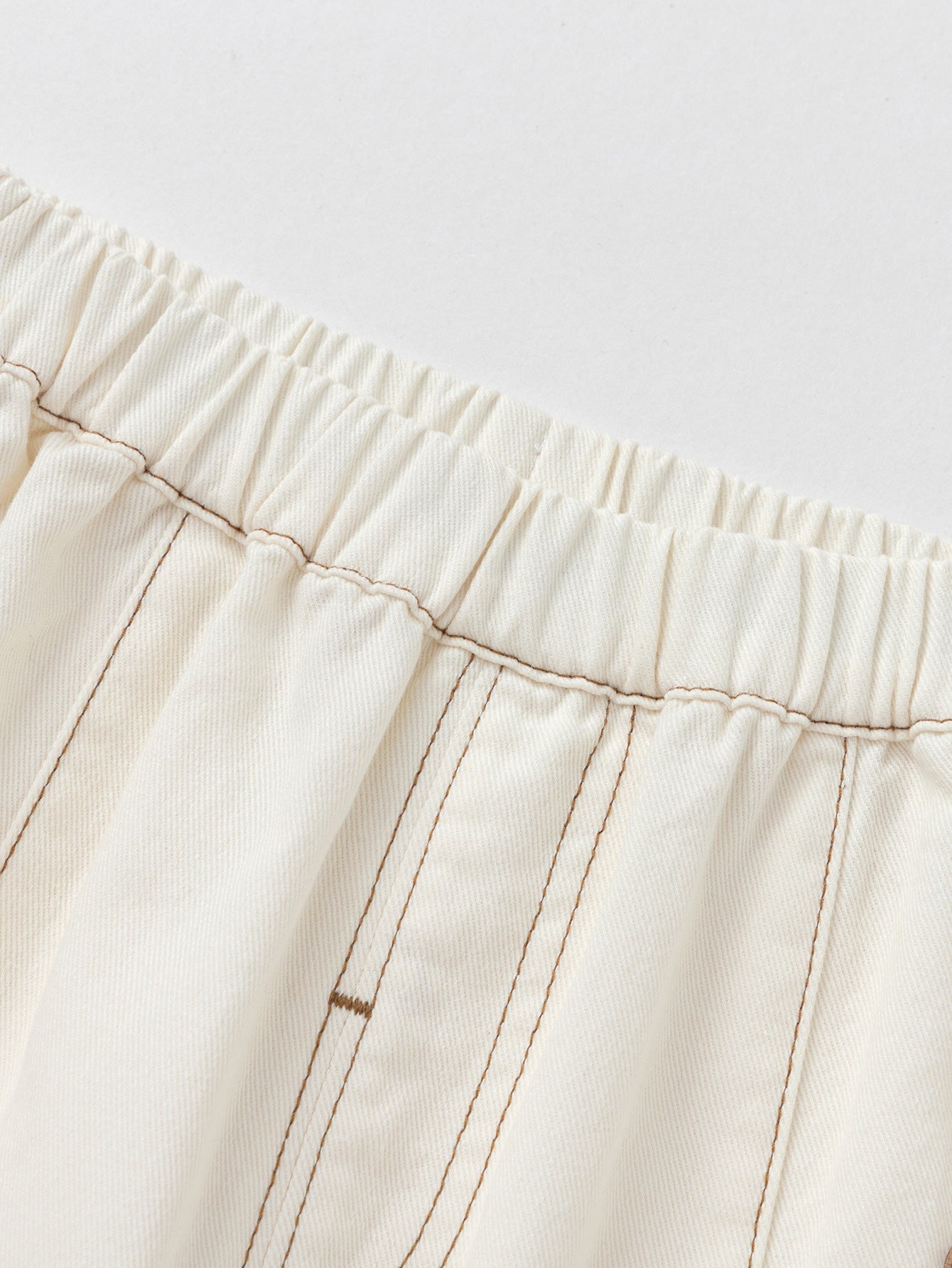 Pantallonat Little Explorer - Krem 🐾