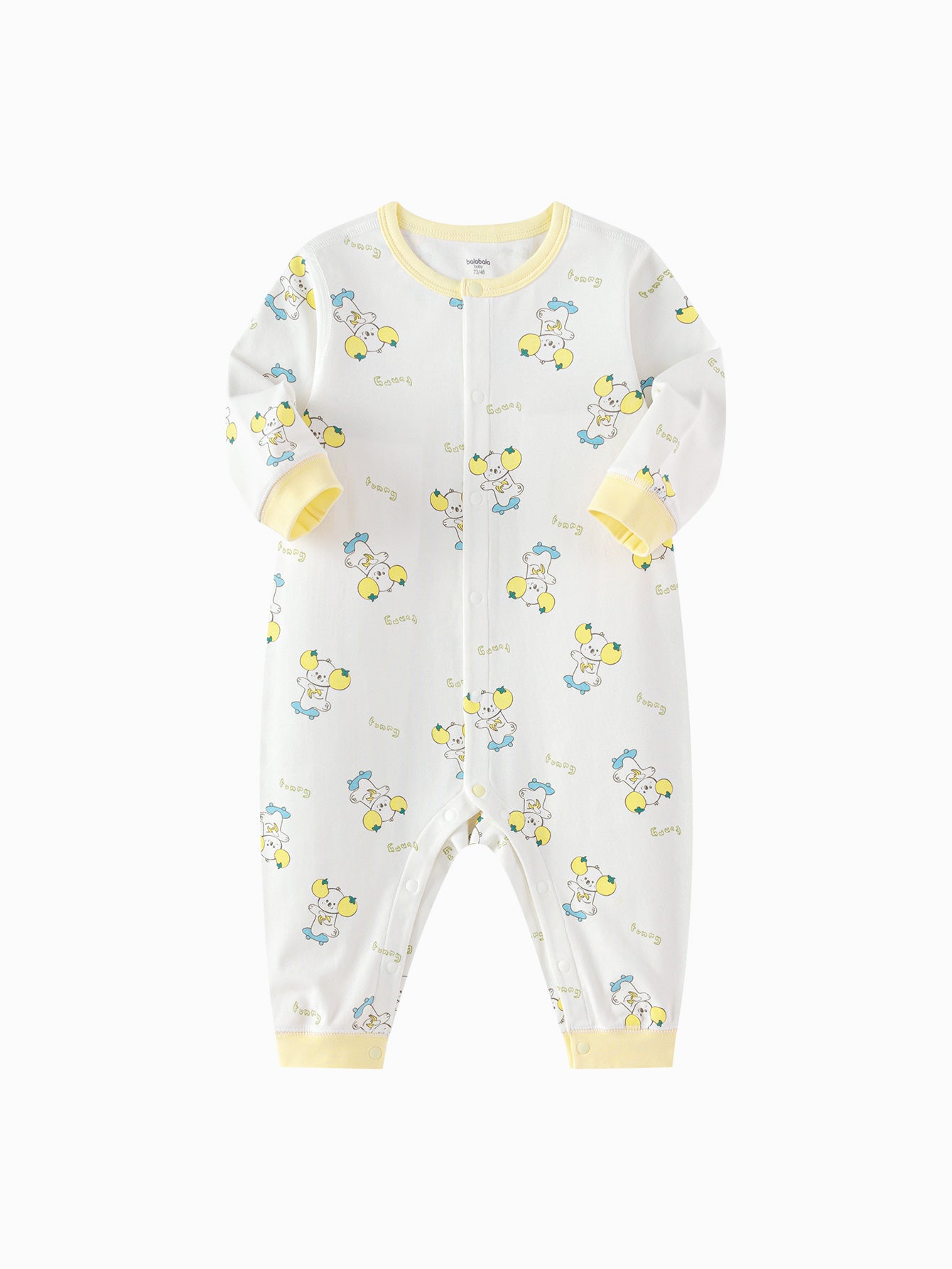 Trupore Lemon Bear - White & Sunshine Yellow 🍋🐻