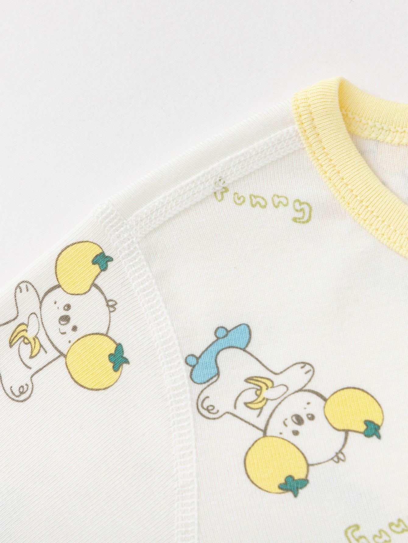 Trupore Lemon Bear - White & Sunshine Yellow 🍋🐻