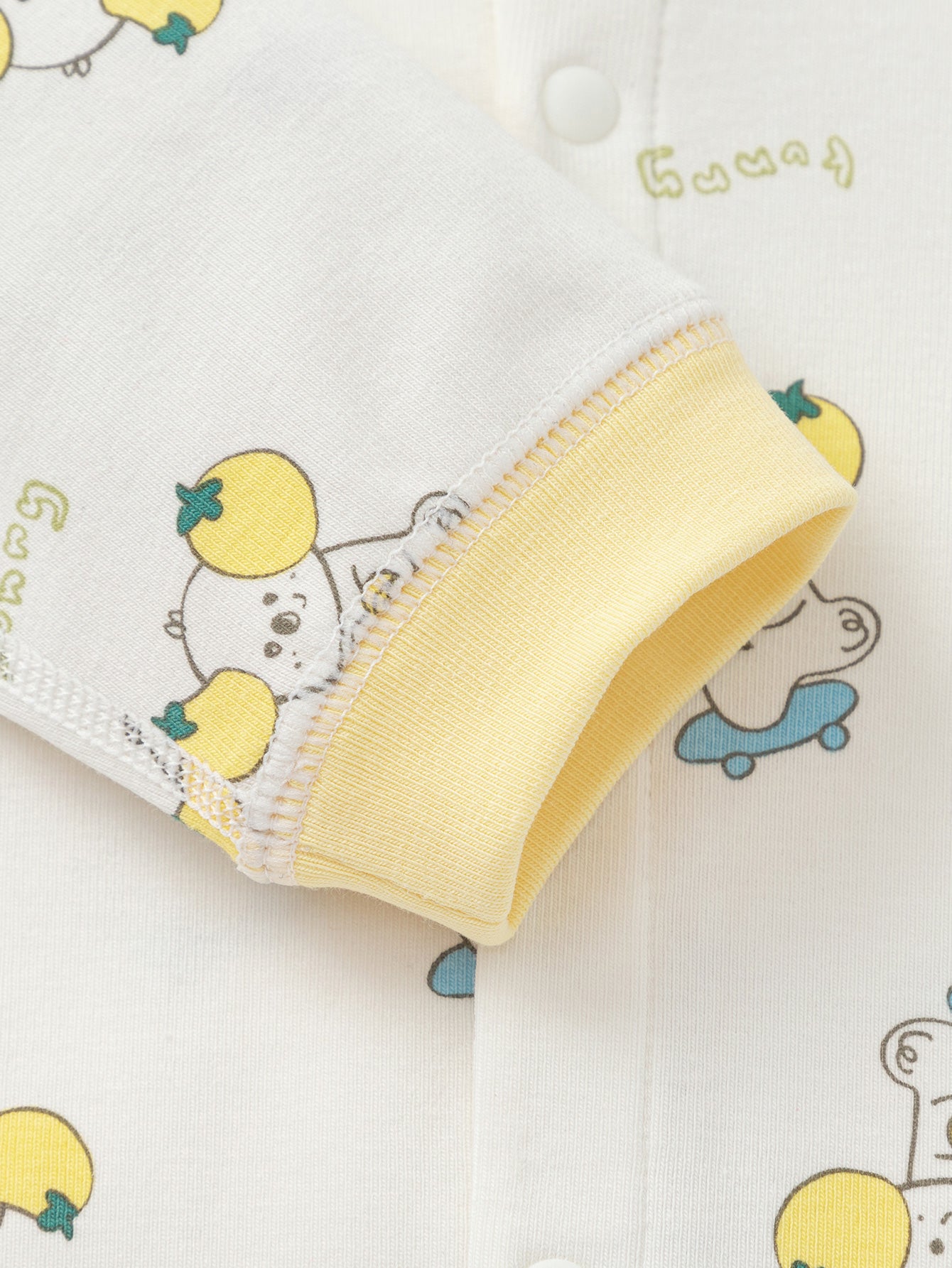 Trupore Lemon Bear - White & Sunshine Yellow 🍋🐻