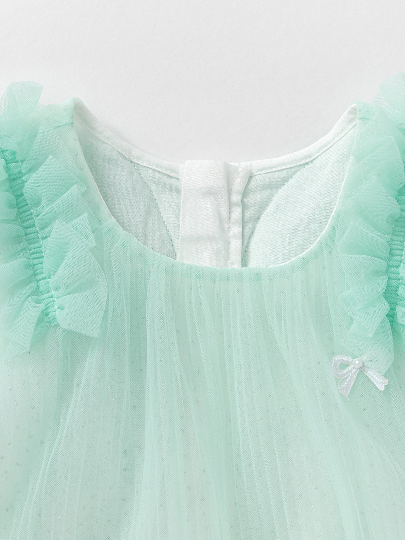 Fustan Mint Cloud Party 🌿