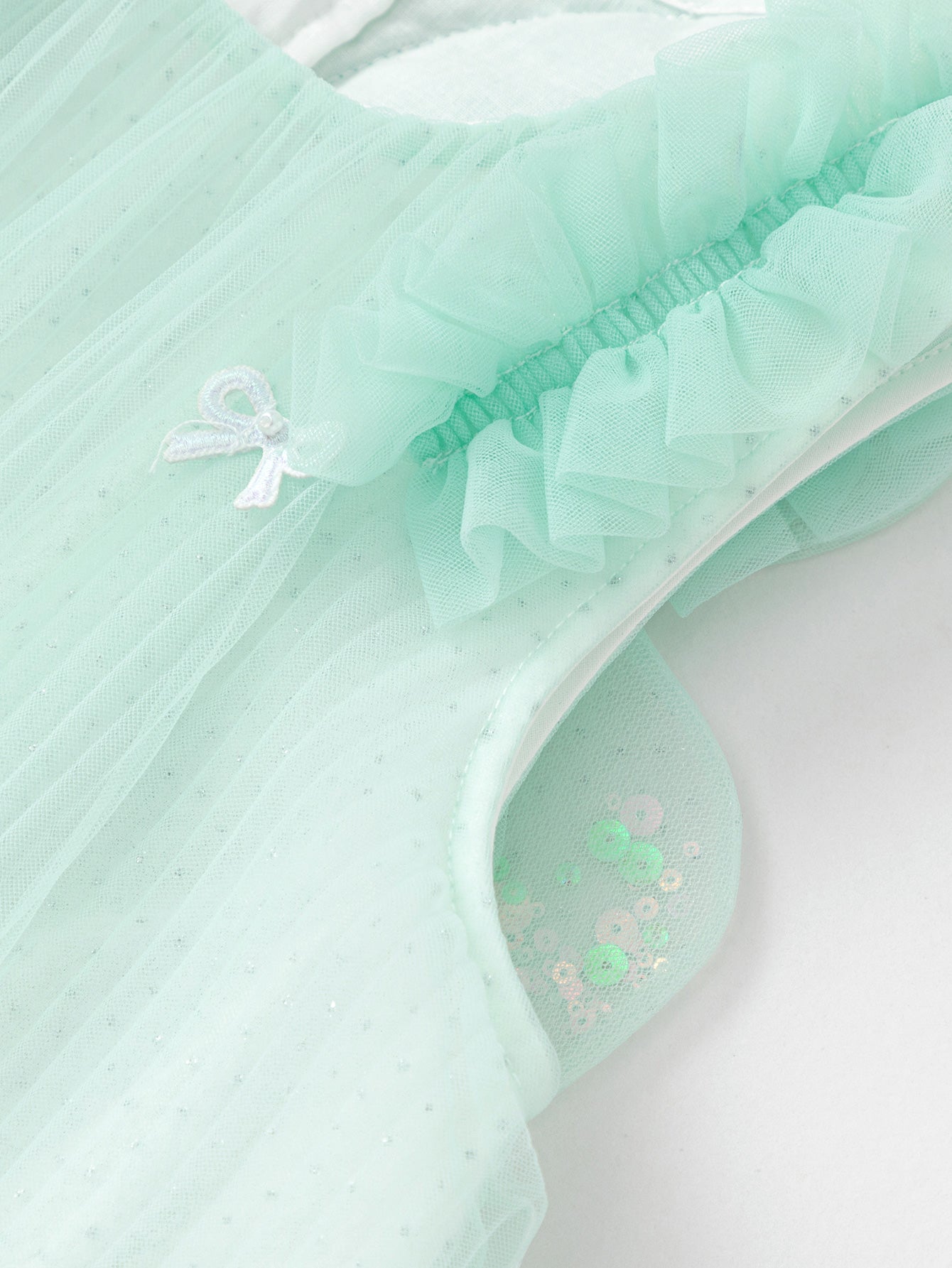 Fustan Mint Cloud Party 🌿