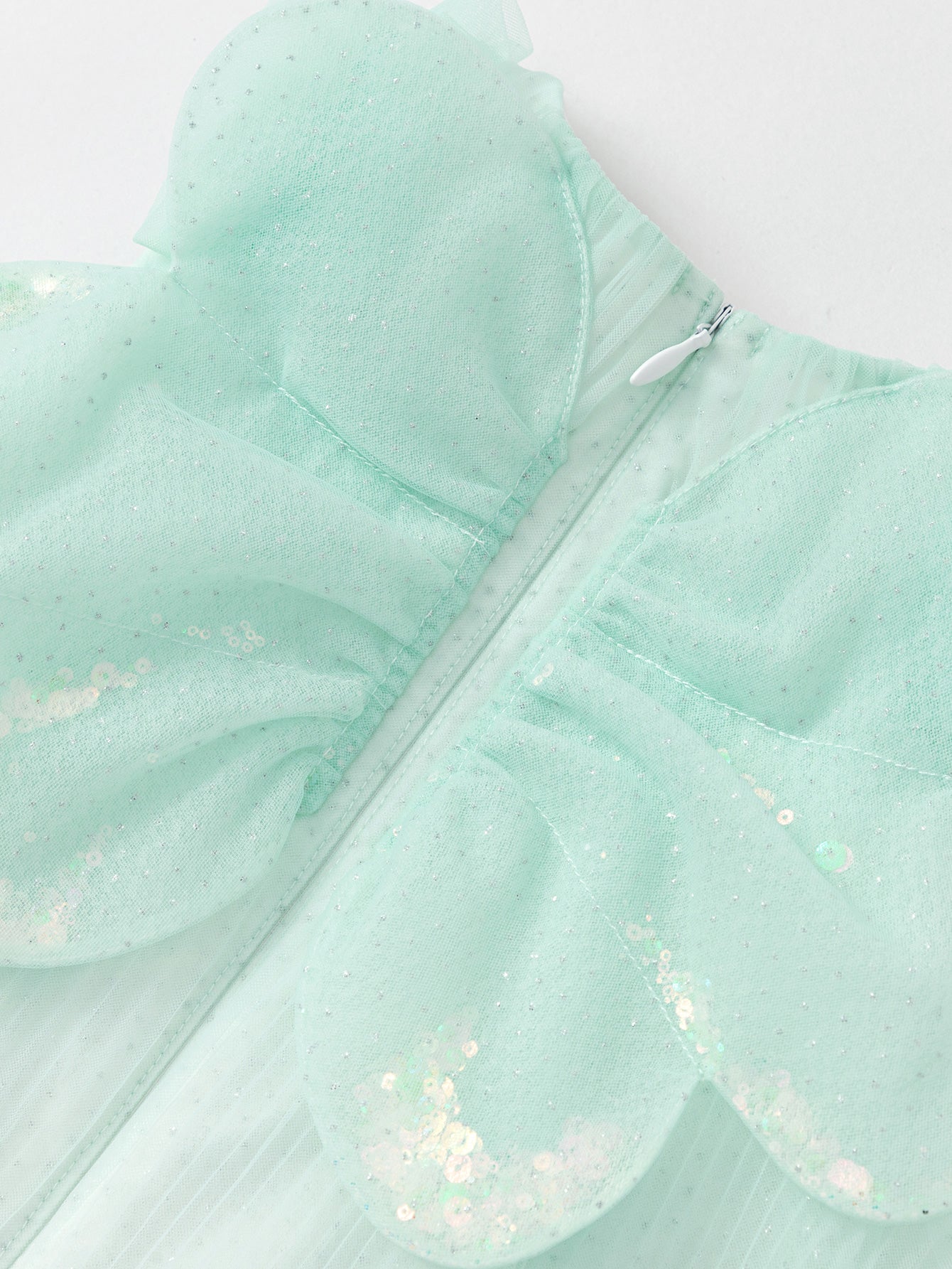 Fustan Mint Cloud Party 🌿