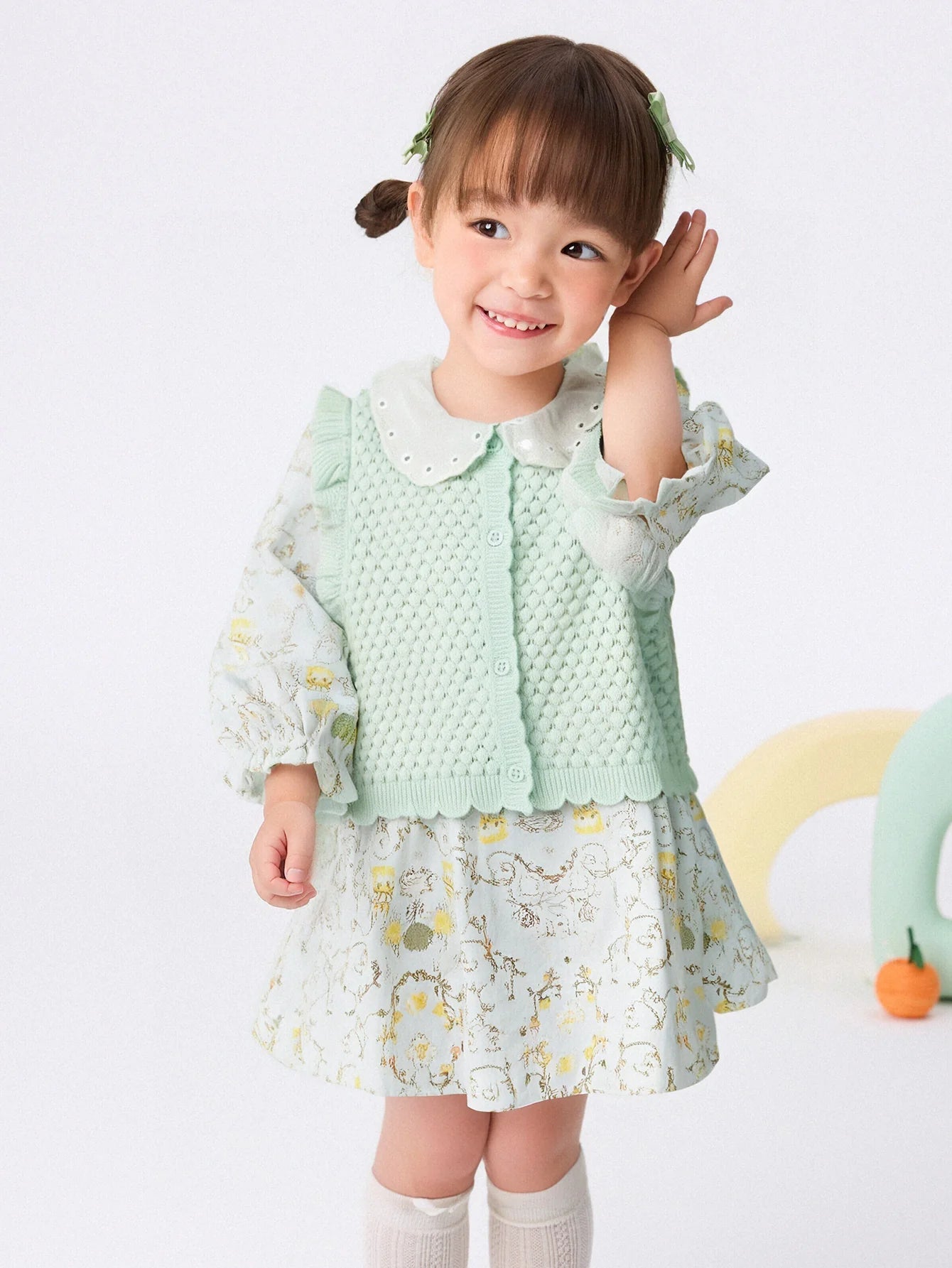 Fustani “Mint Cream” 🧁