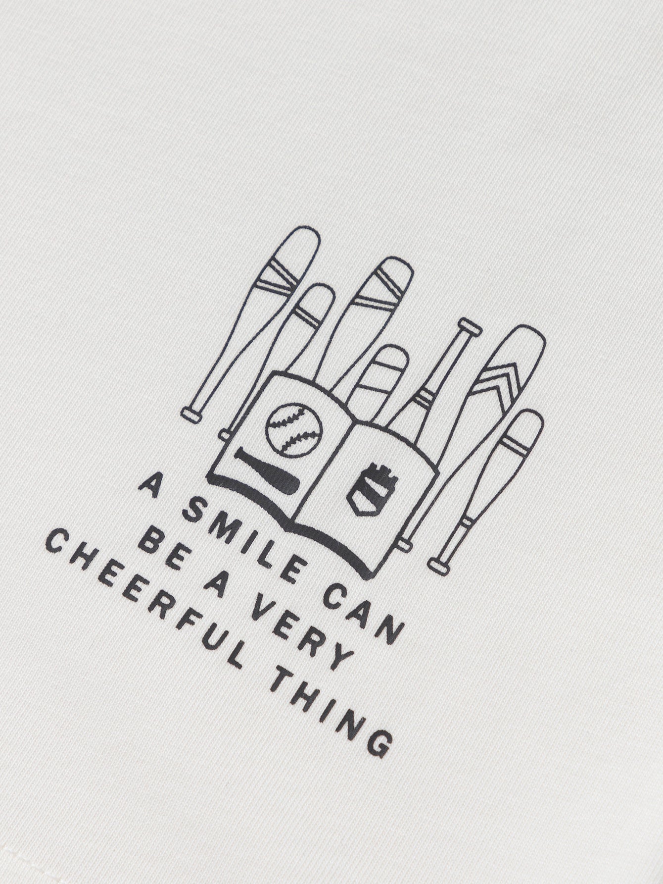 Bluza Little Slugger – White ⚾