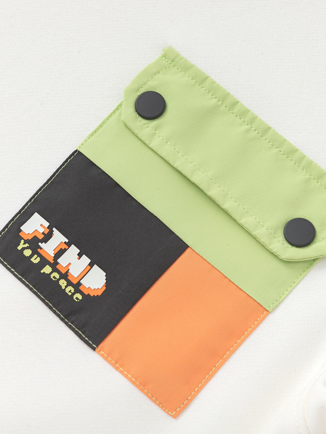 Pulovër Hoodie Block Pocket 🧊