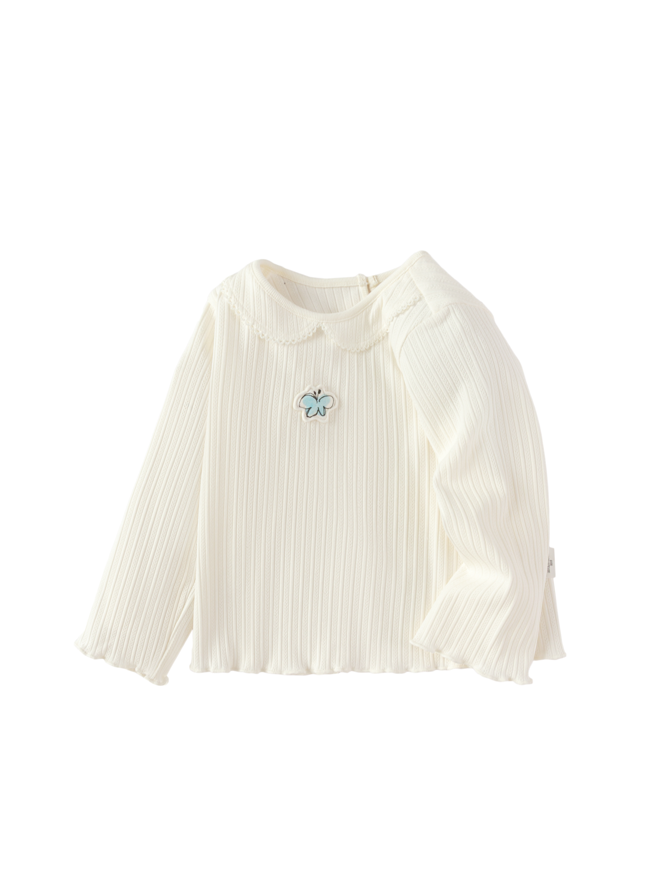 Bluza Cream Petal Rib 🤍