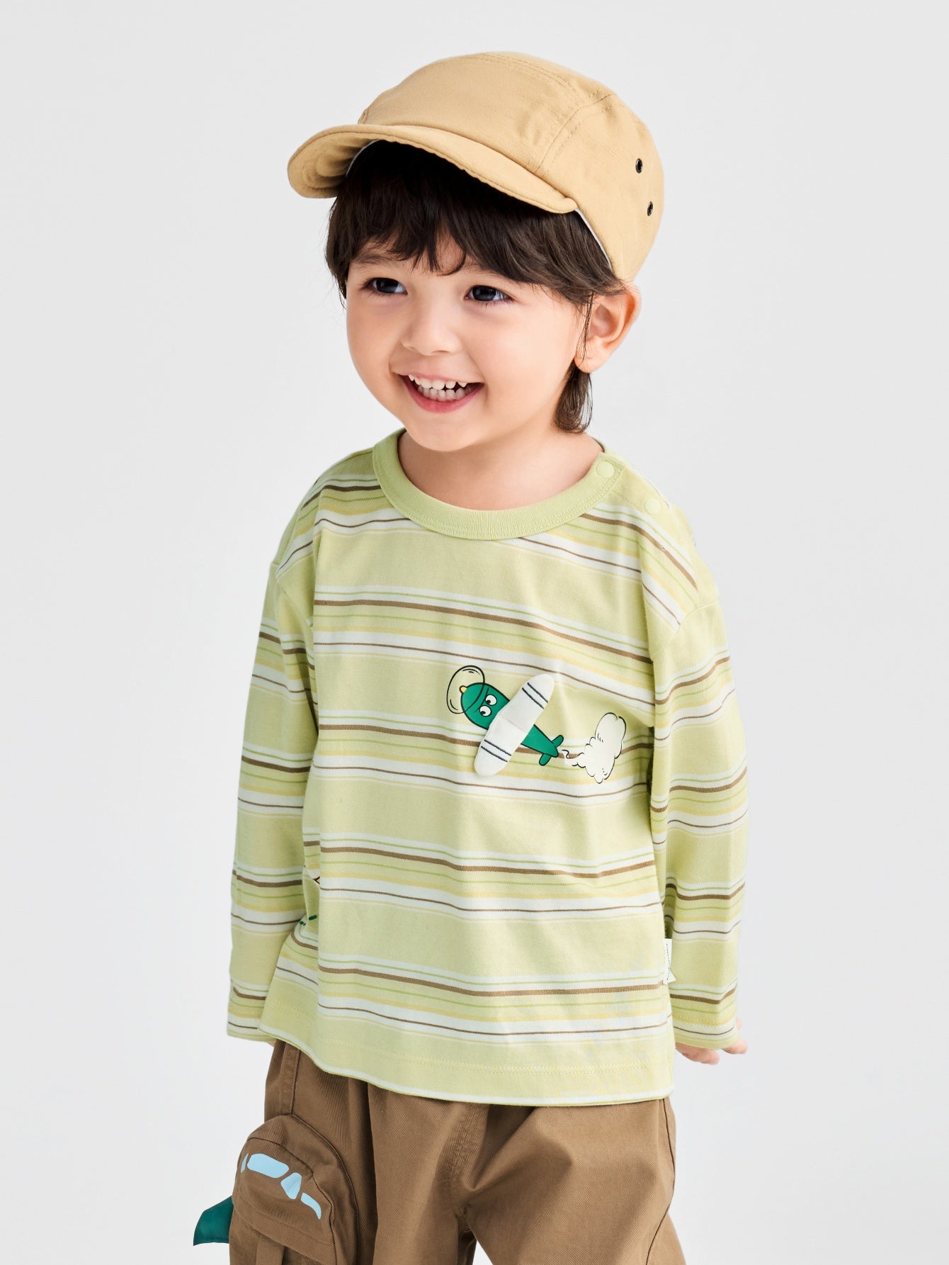 Bluza Stripe Dino Mint 🦕