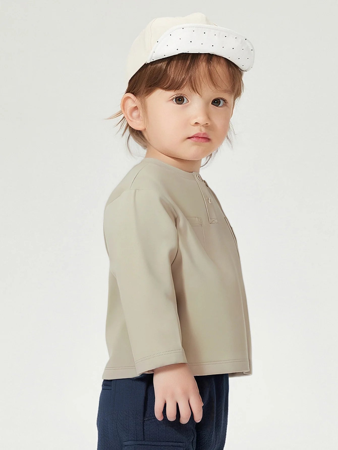 Bluzë Henley Sand Bear 🤎