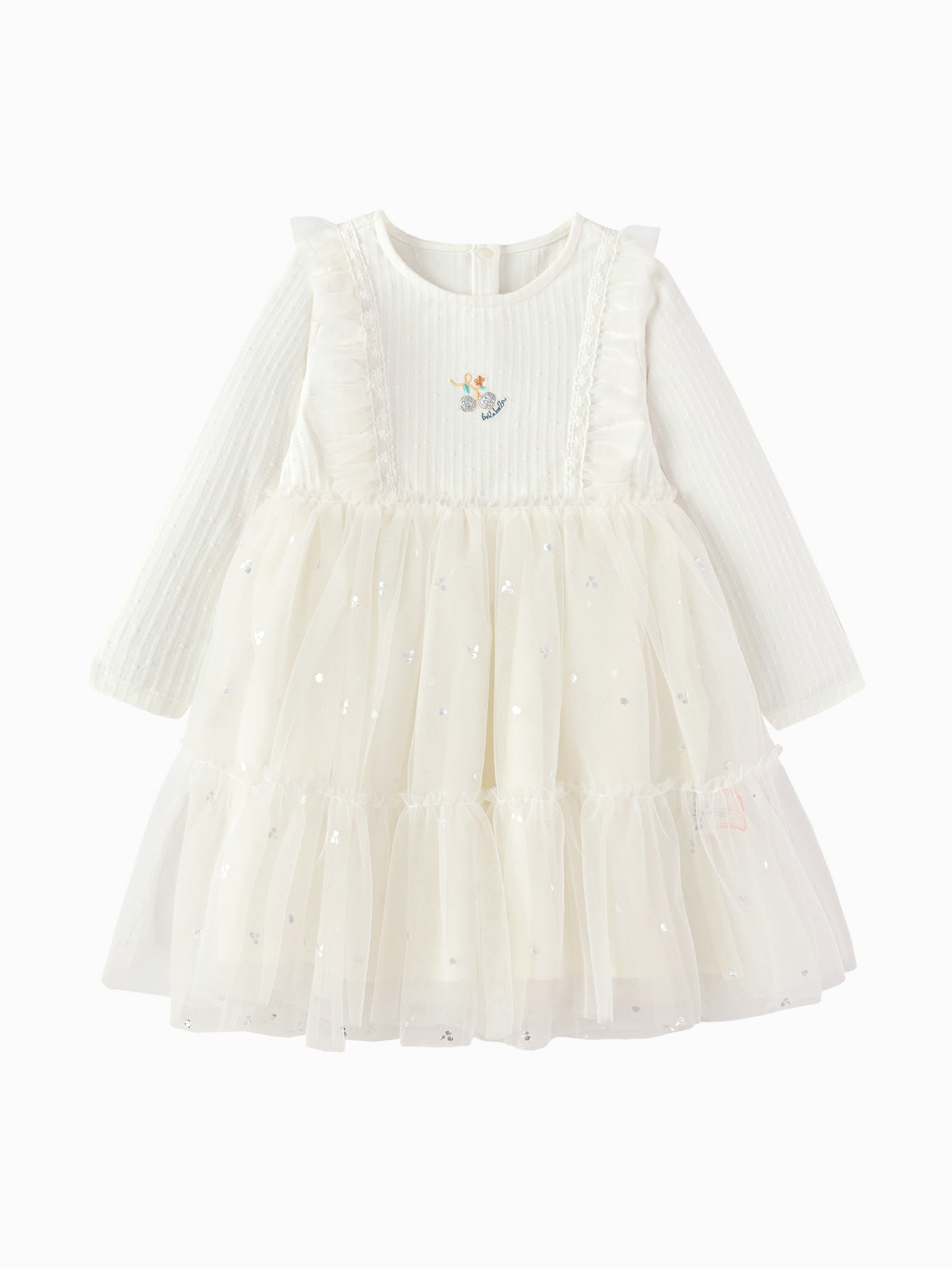 Fustan Fairy Pearl Tulle 🧚‍♀️