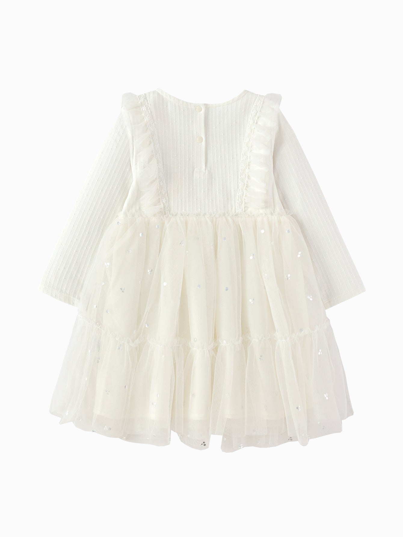 Fustan Fairy Pearl Tulle 🧚‍♀️