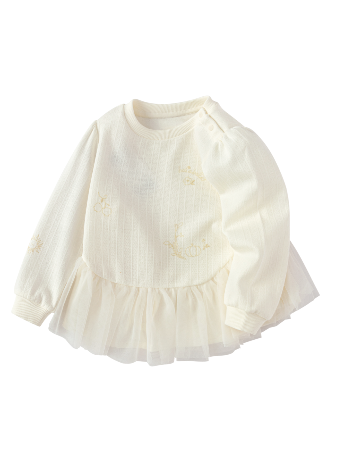 Pulovër Dreamy Tulle Hem ✨🤍