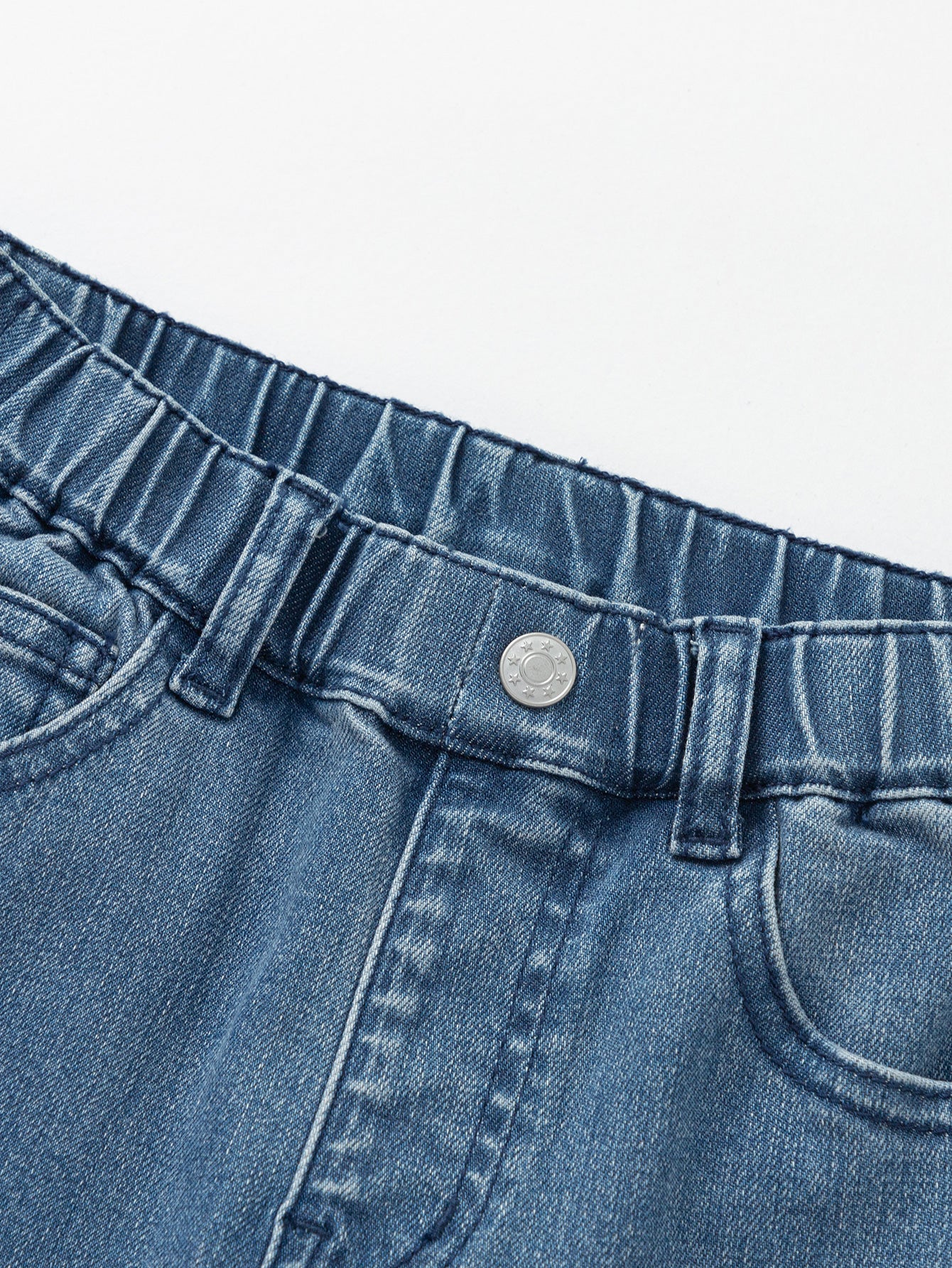 Pantallonat Flared Denim – Classic Blue 👖