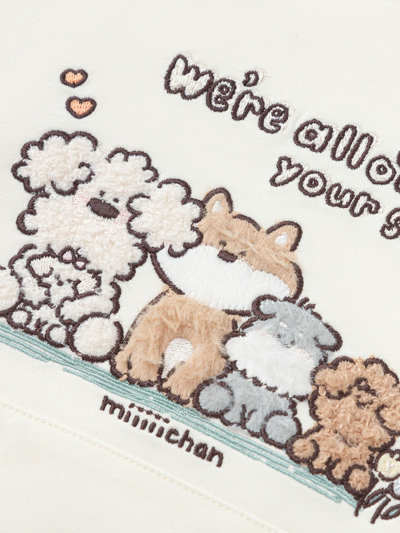 Pulovër Hoodie Sheep Squad 🧸