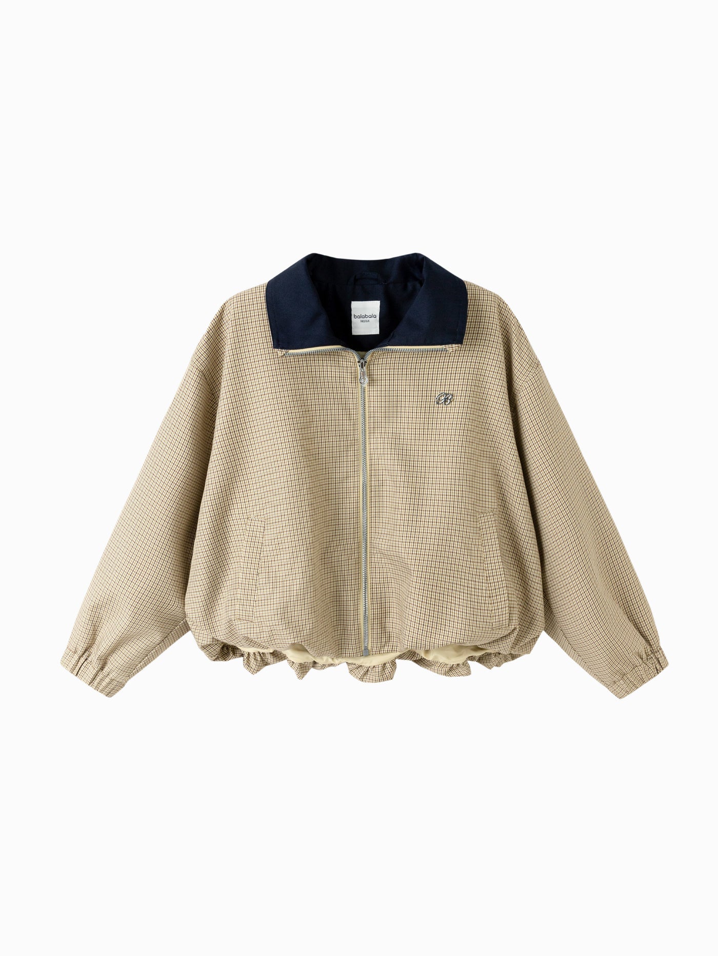 Xhaketë Cozy Check Zip 🤎