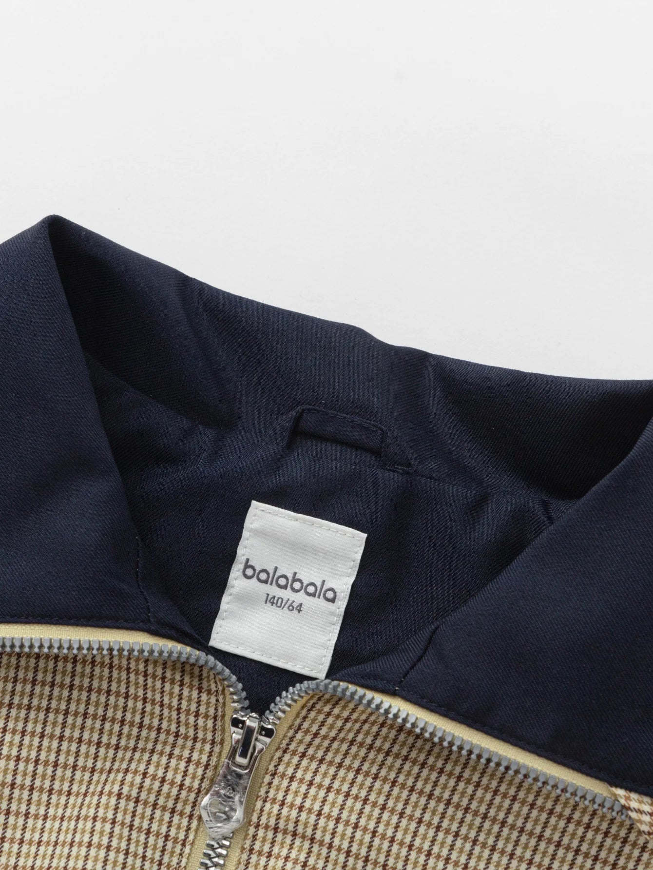 Xhaketë Cozy Check Zip 🤎