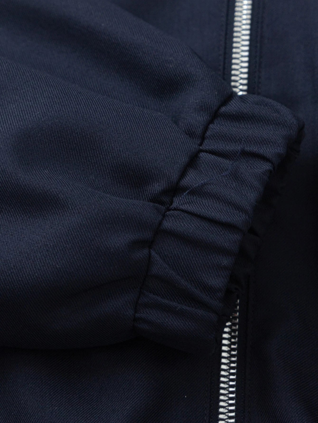 Xhaketë Cozy Navy Check Zip 💙