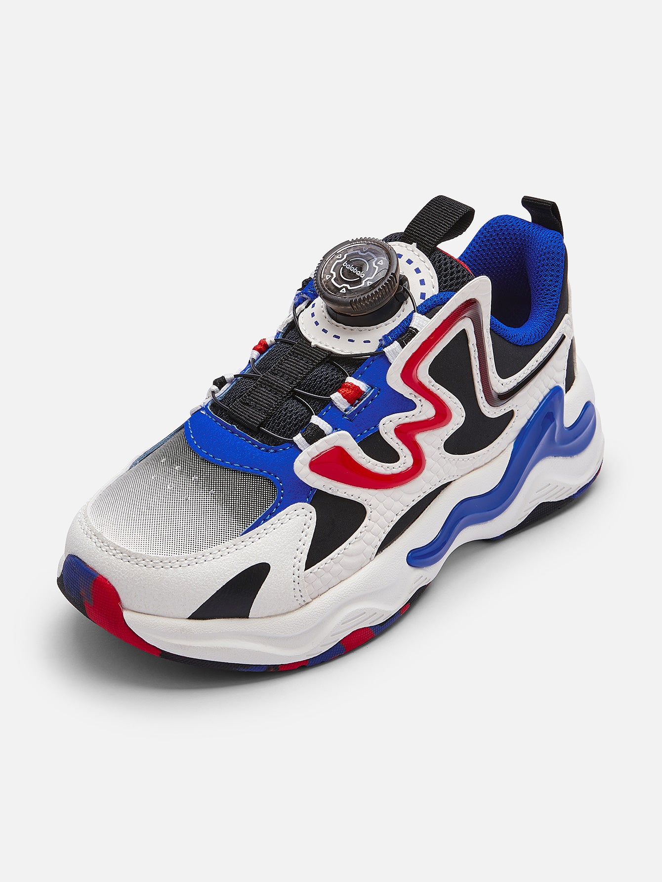 Atlete Dynamic Wave - Blue & Fiery Red 🔥