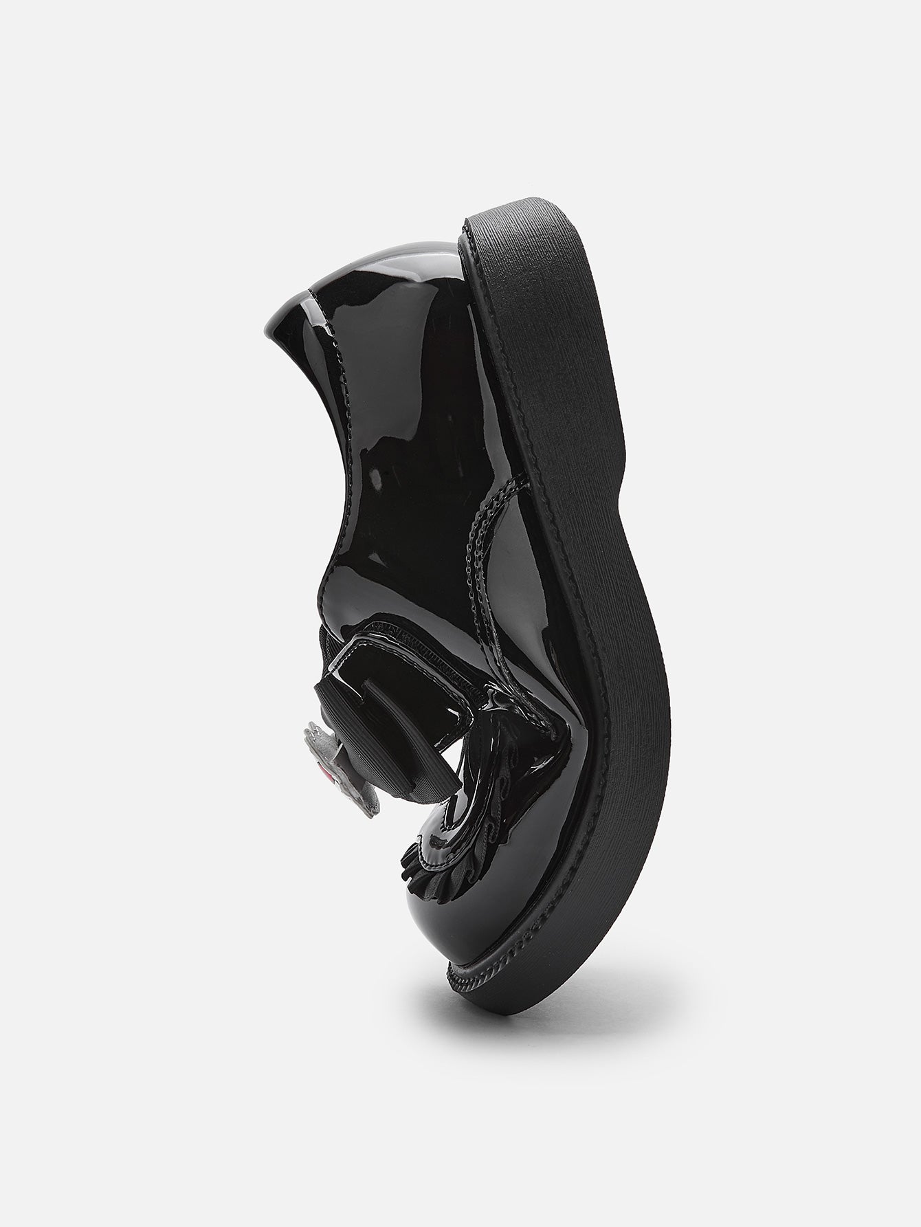 Mokasina Hello Kitty™ Glossy Bow – Black 🖤