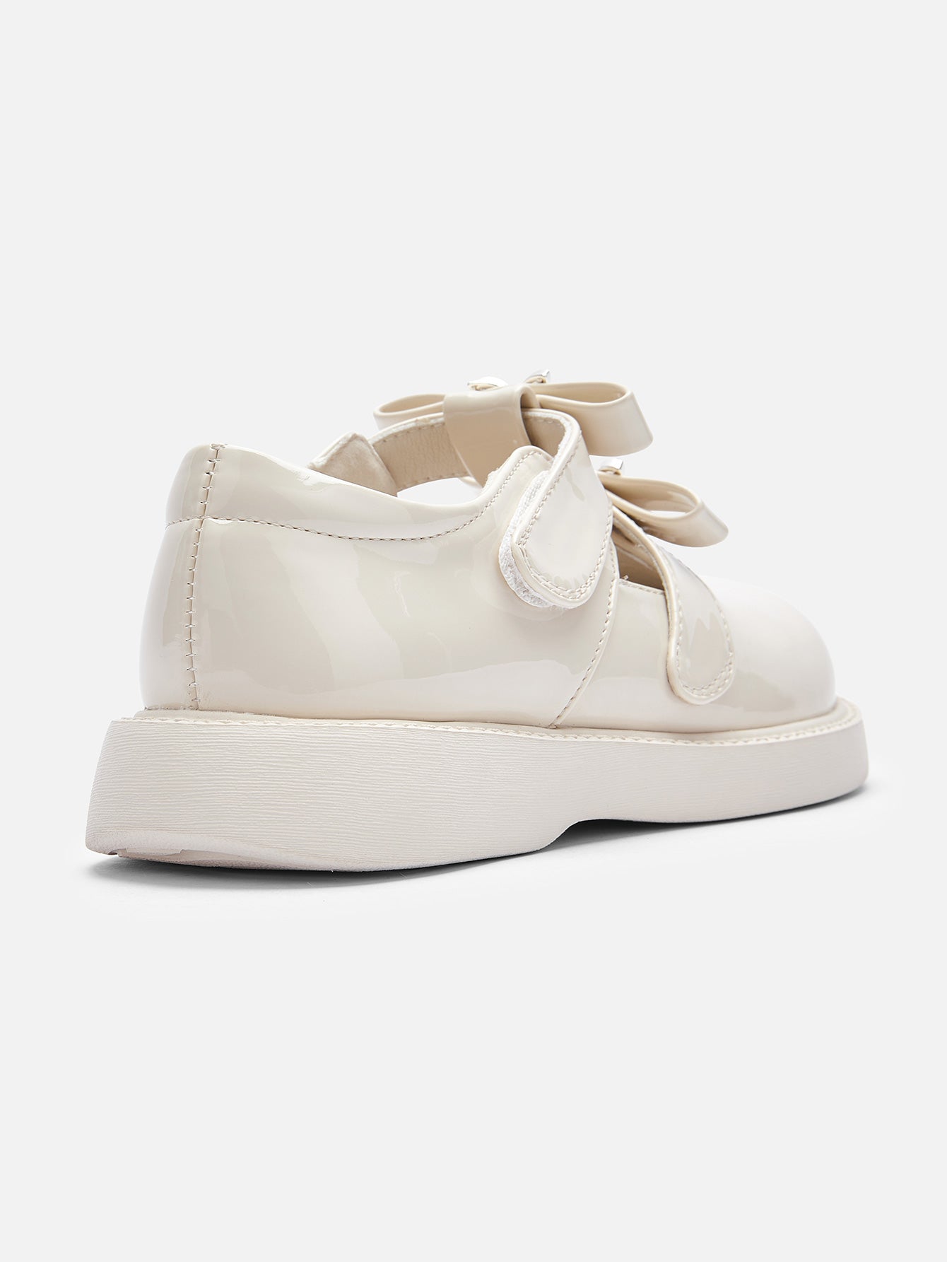 Mokasina Mary Jane – Cream Glow ✨