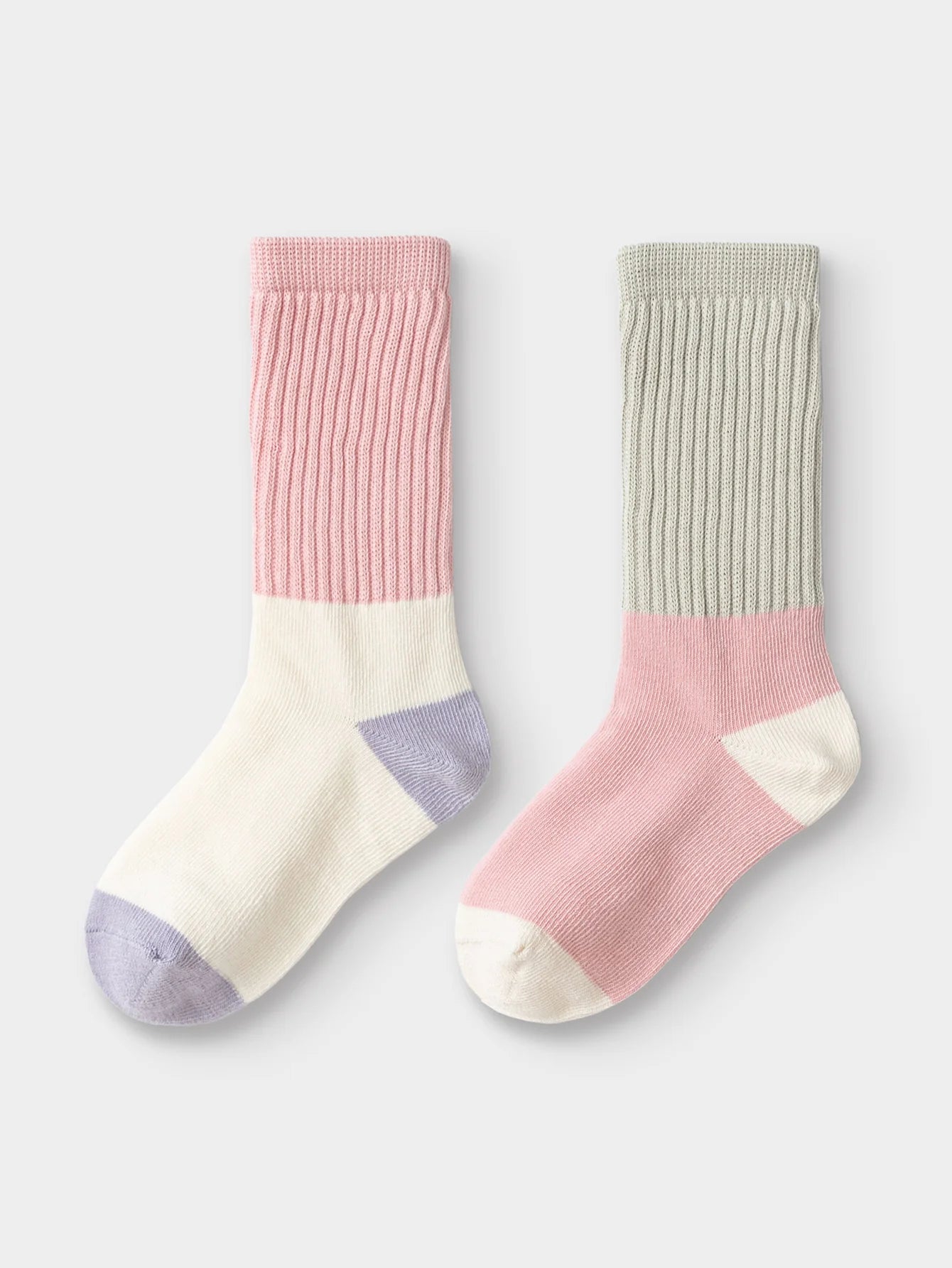 Set Çorape Colorblock Cozy 2-Pack 💜