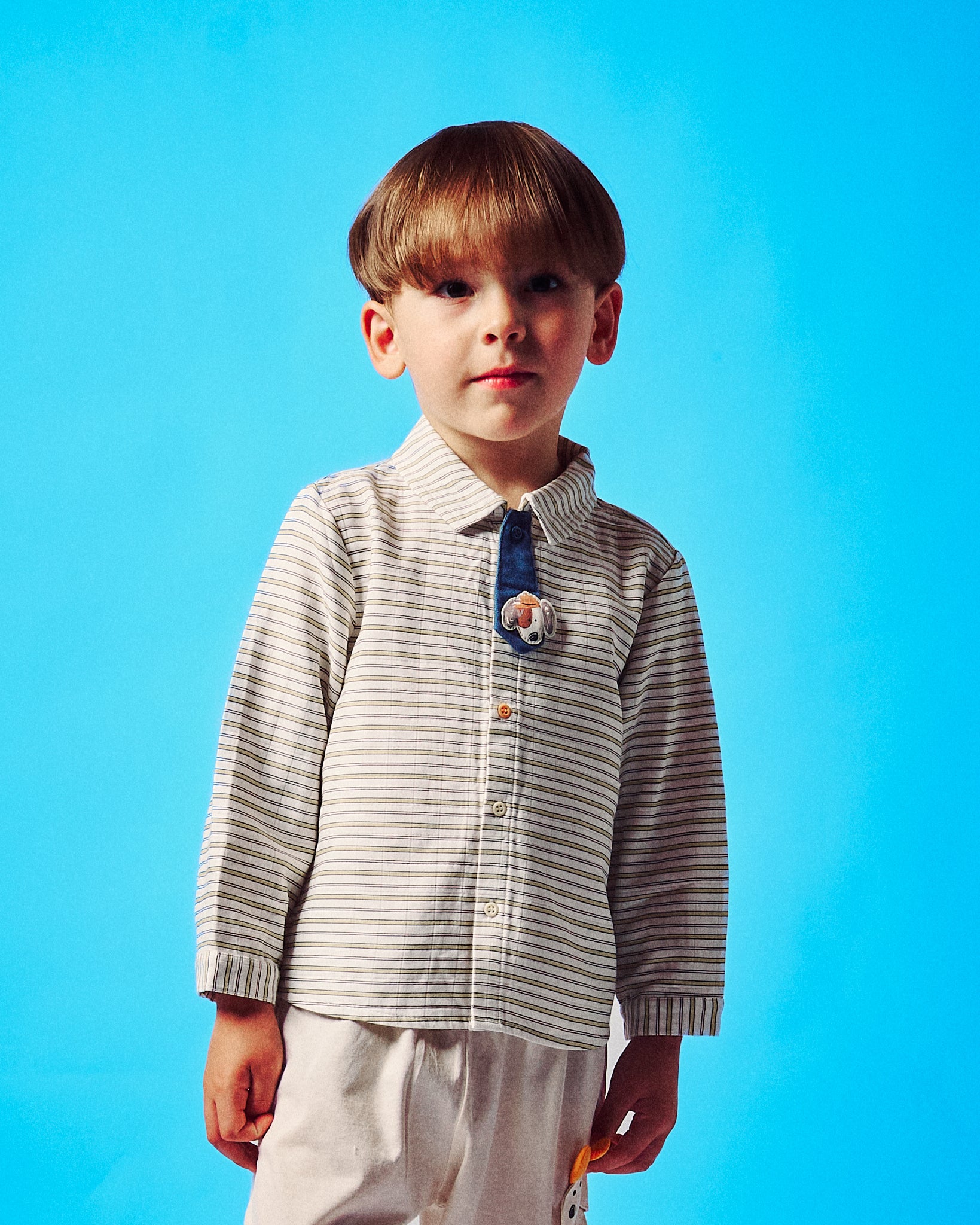 Këmishë Little Scholar Stripe 👔