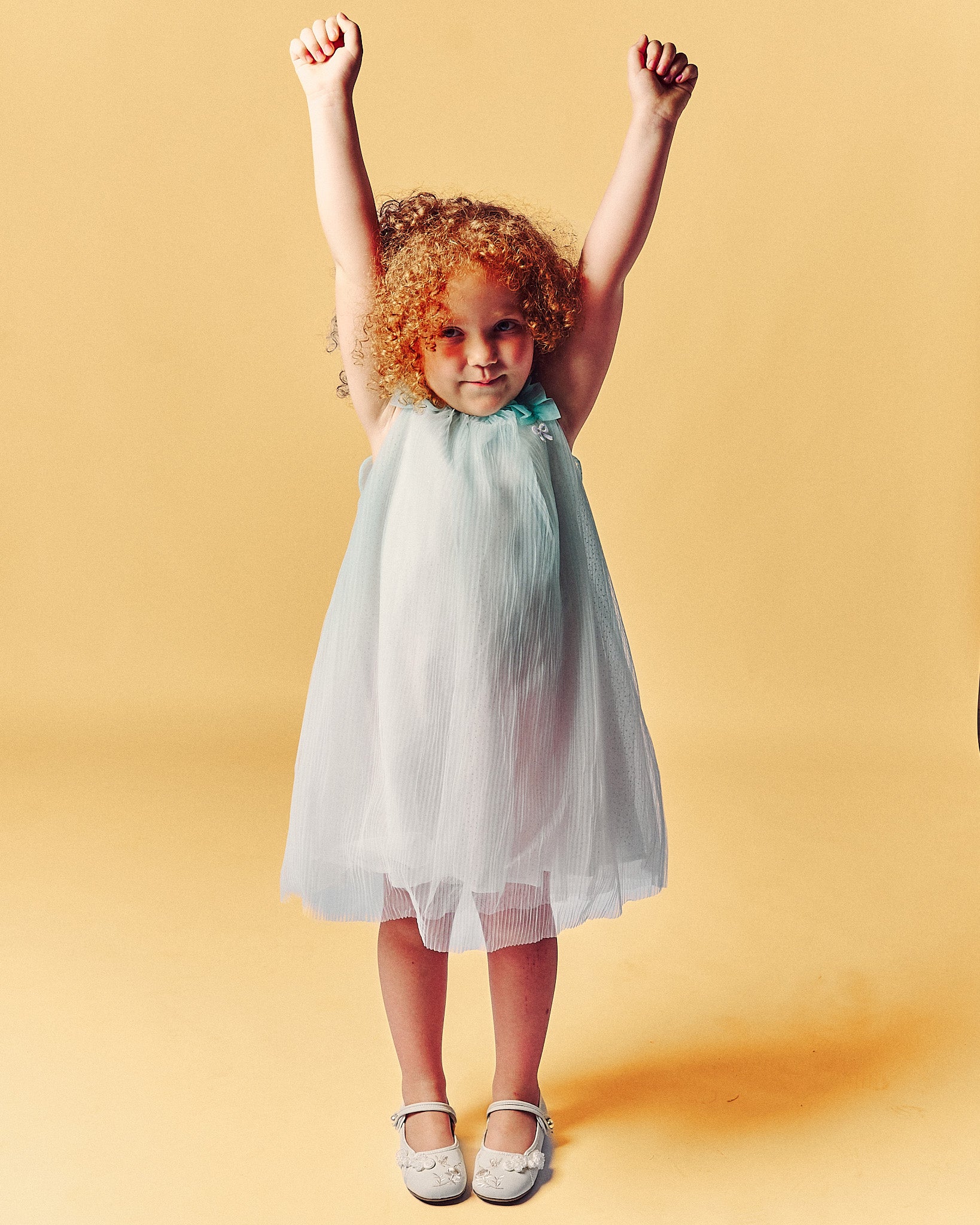 Fustan Mint Cloud Party 🌿